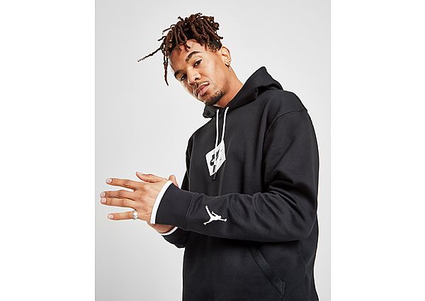 Jordan Sweat à Capuche Jumpman Classic Fleece Homme - Black/White, Black/White