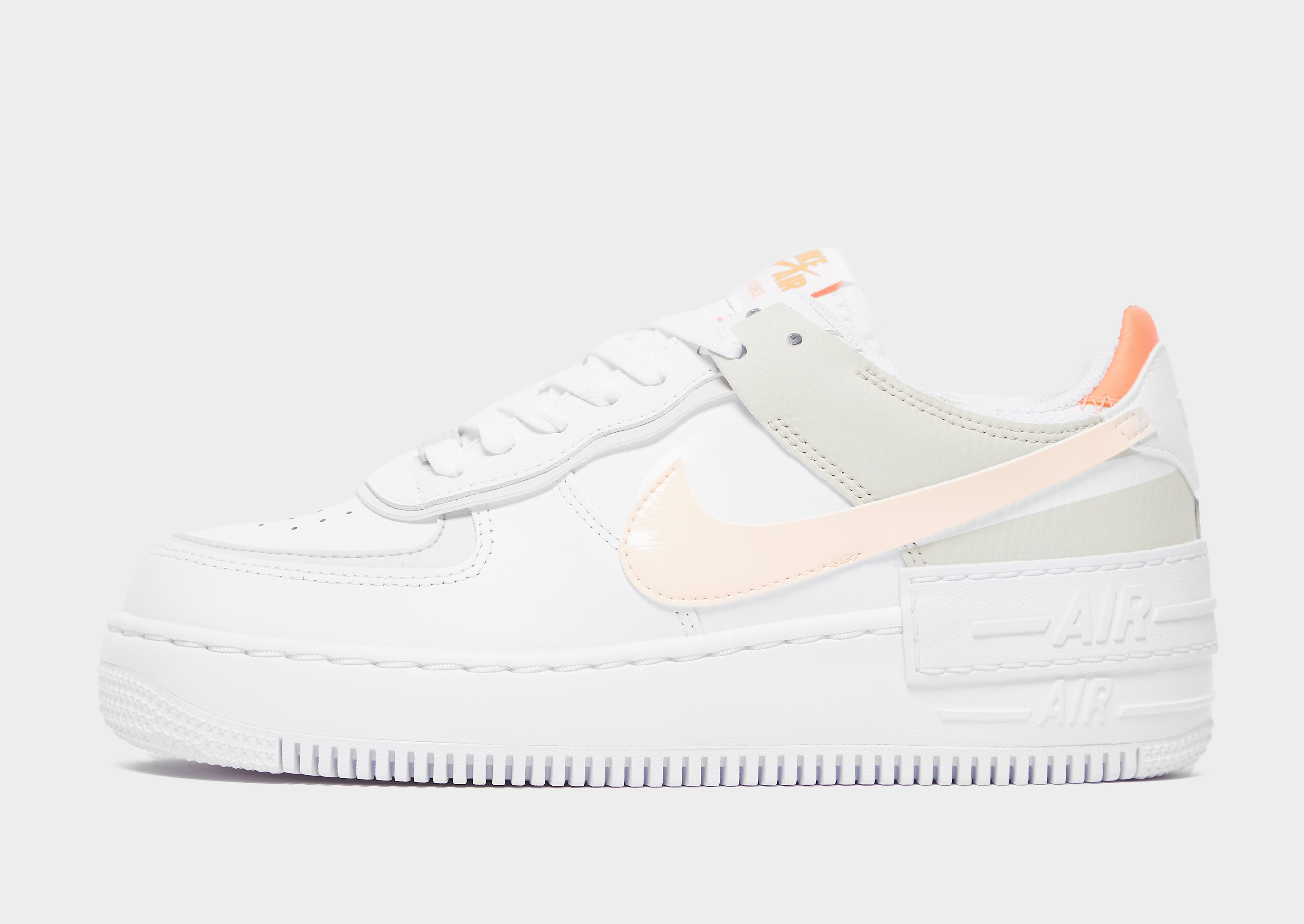 

Nike Air Force 1 Shadow Women's - White, White