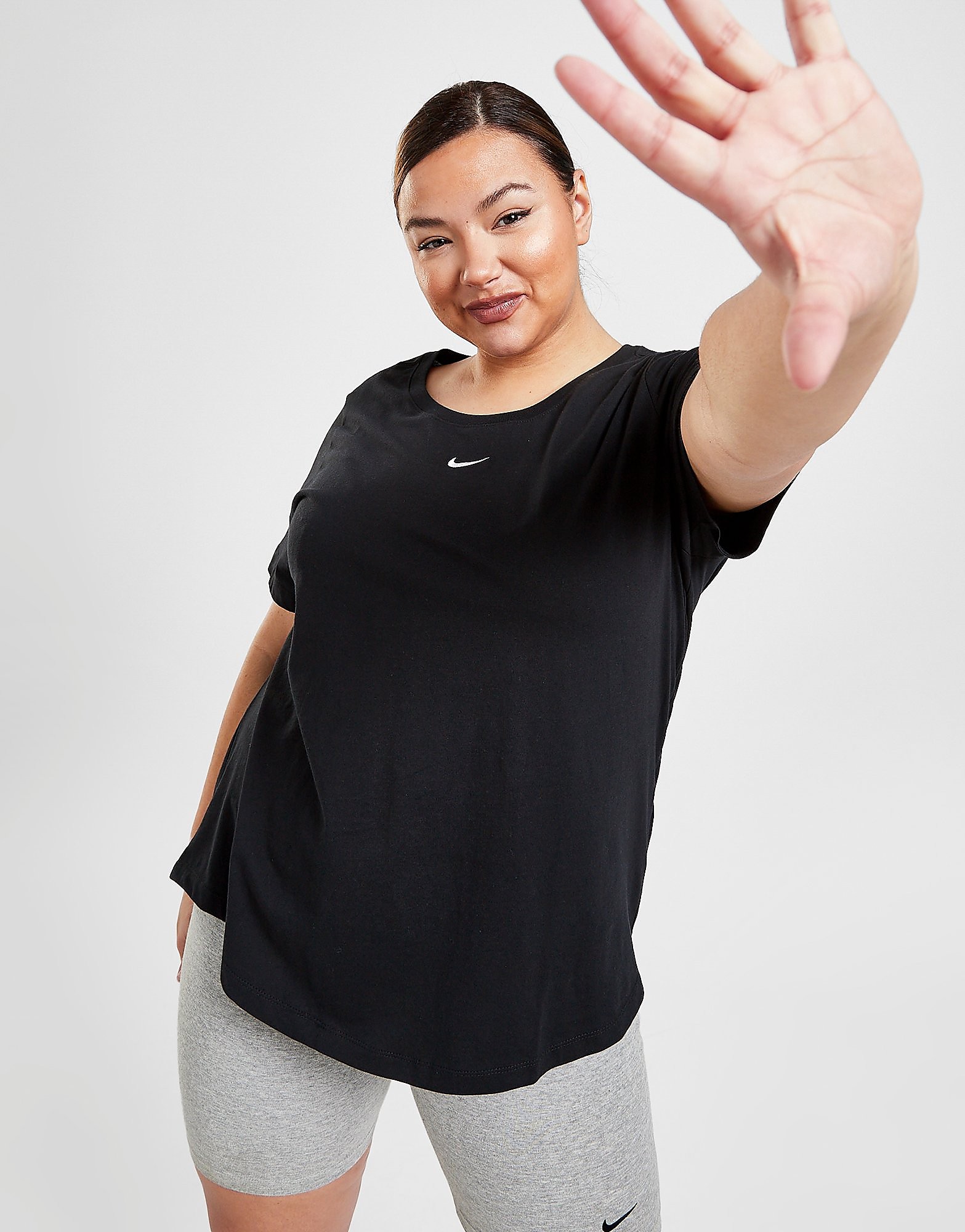 

Nike Plus Size Boyfriend T-Shirt - Black - Womens, Black