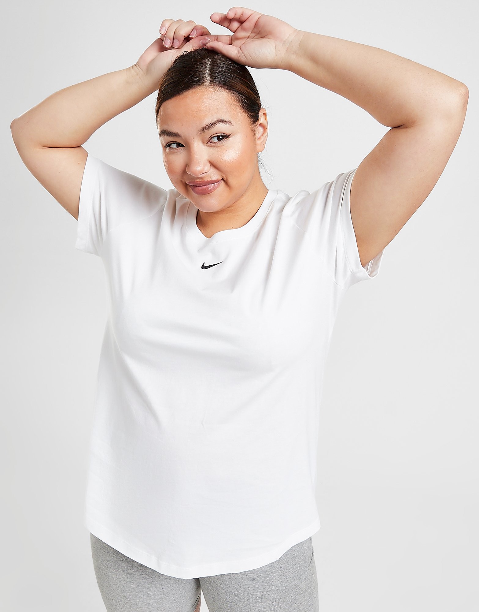 

Nike Plus Size Boyfriend T-Shirt - White - Womens, White