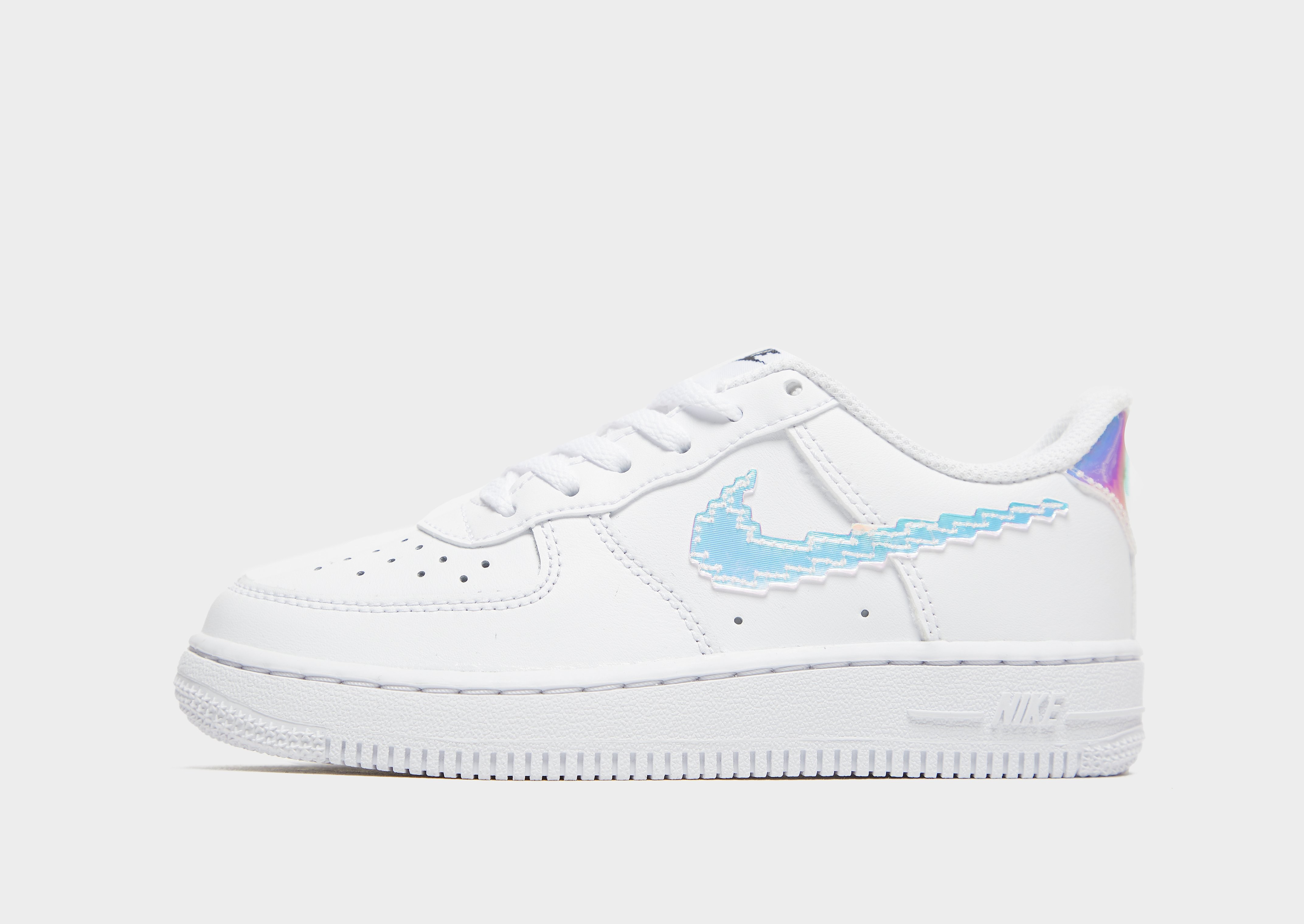 

Nike Air Force 1 Children - White/Black/Multi-Colour - Kids, White/Black/Multi-Colour