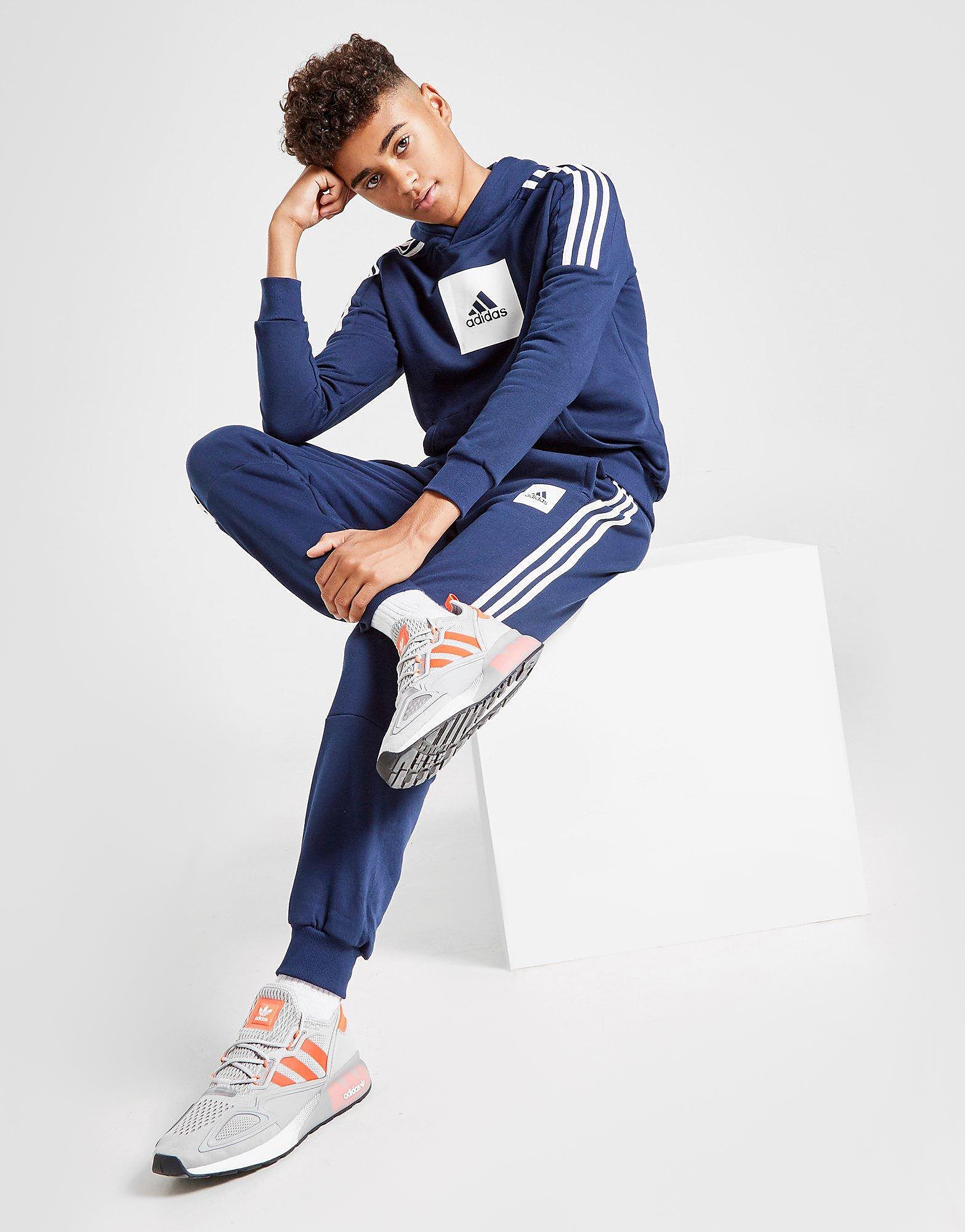 

adidas Badge Of Sport Fleece Joggers Junior - Blue - Kids, Blue