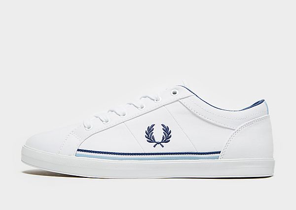 Fred Perry Baseline Twill Leather Homme