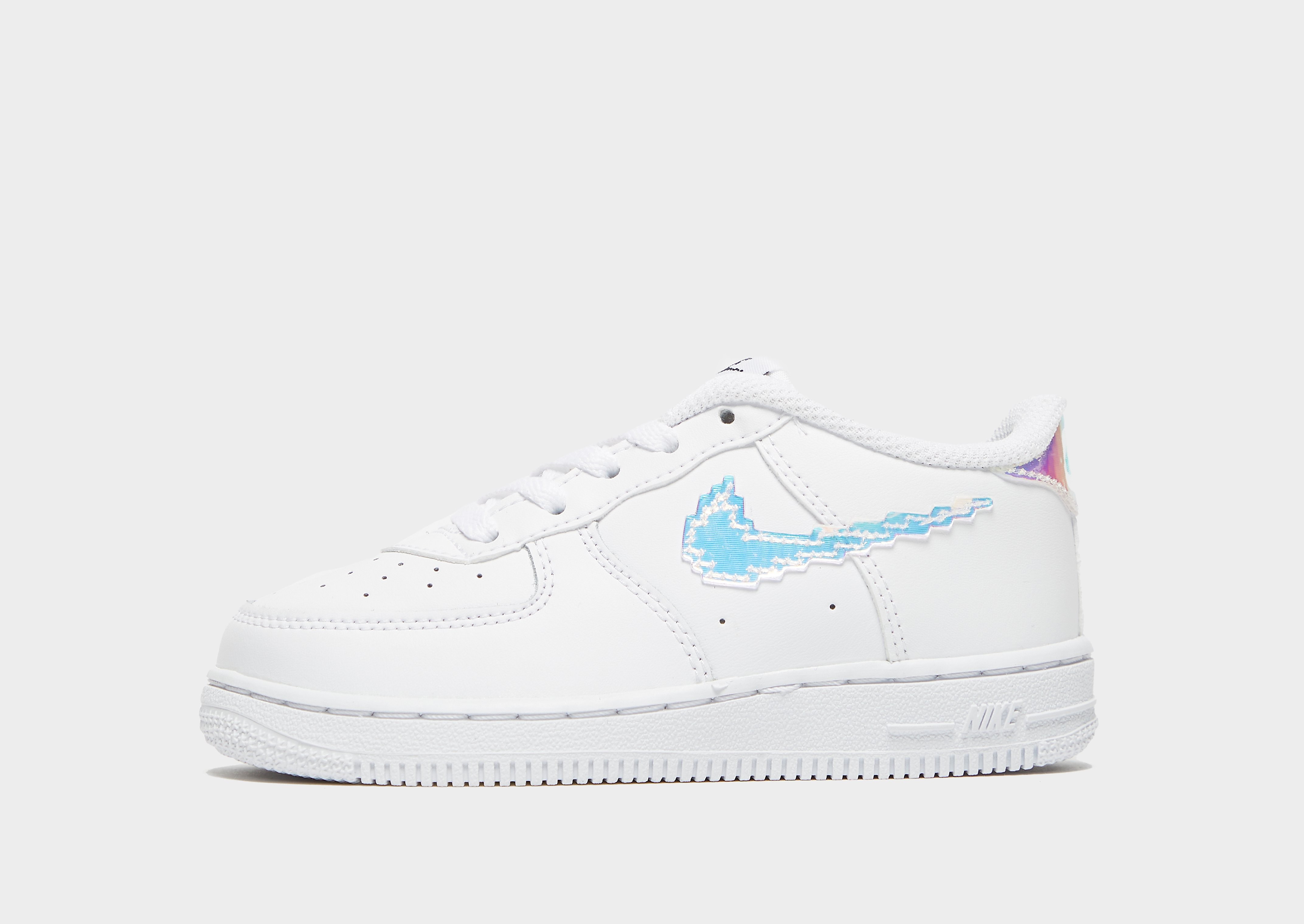 Nike Air Force 1 Low Infant - White/Black/Multi-Colour - Kids, White/Black/Multi-Colour