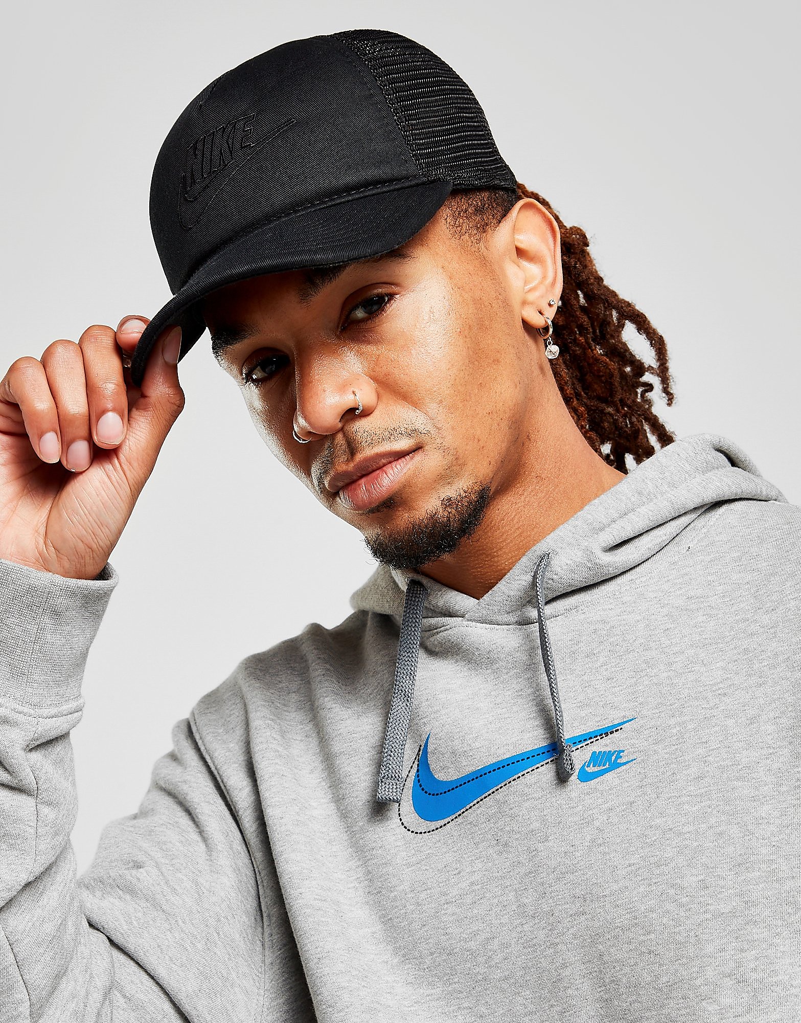 

Nike Futura Trucker Cap - Black/Black/Black - Womens, Black/Black/Black