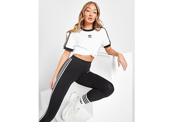 adidas Originals T-Shirt 3-Stripes Trefoil Boyfriend Femme