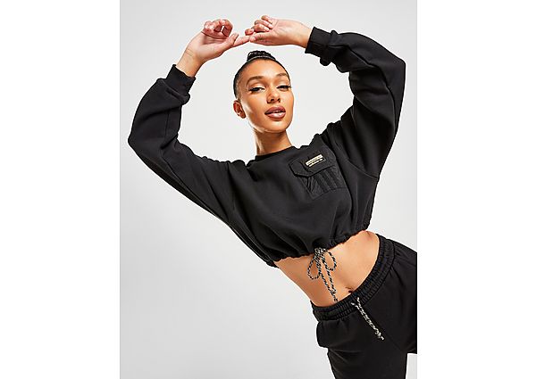 adidas Originals Sweatshirt Crop RYV Utility Crew Femme