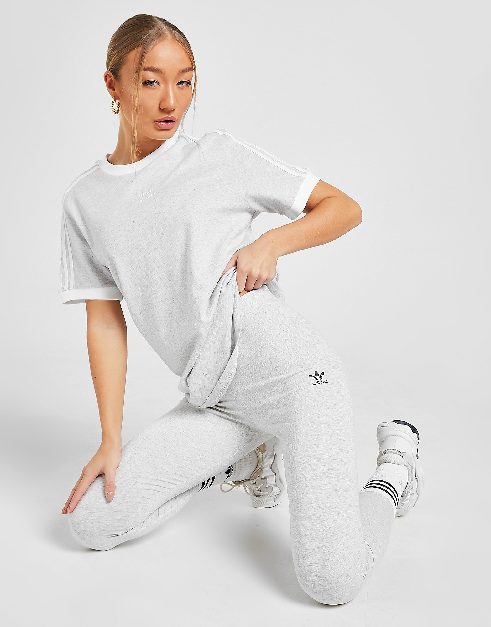 

adidas Originals Essential Leggings - Grey - Womens, Grey