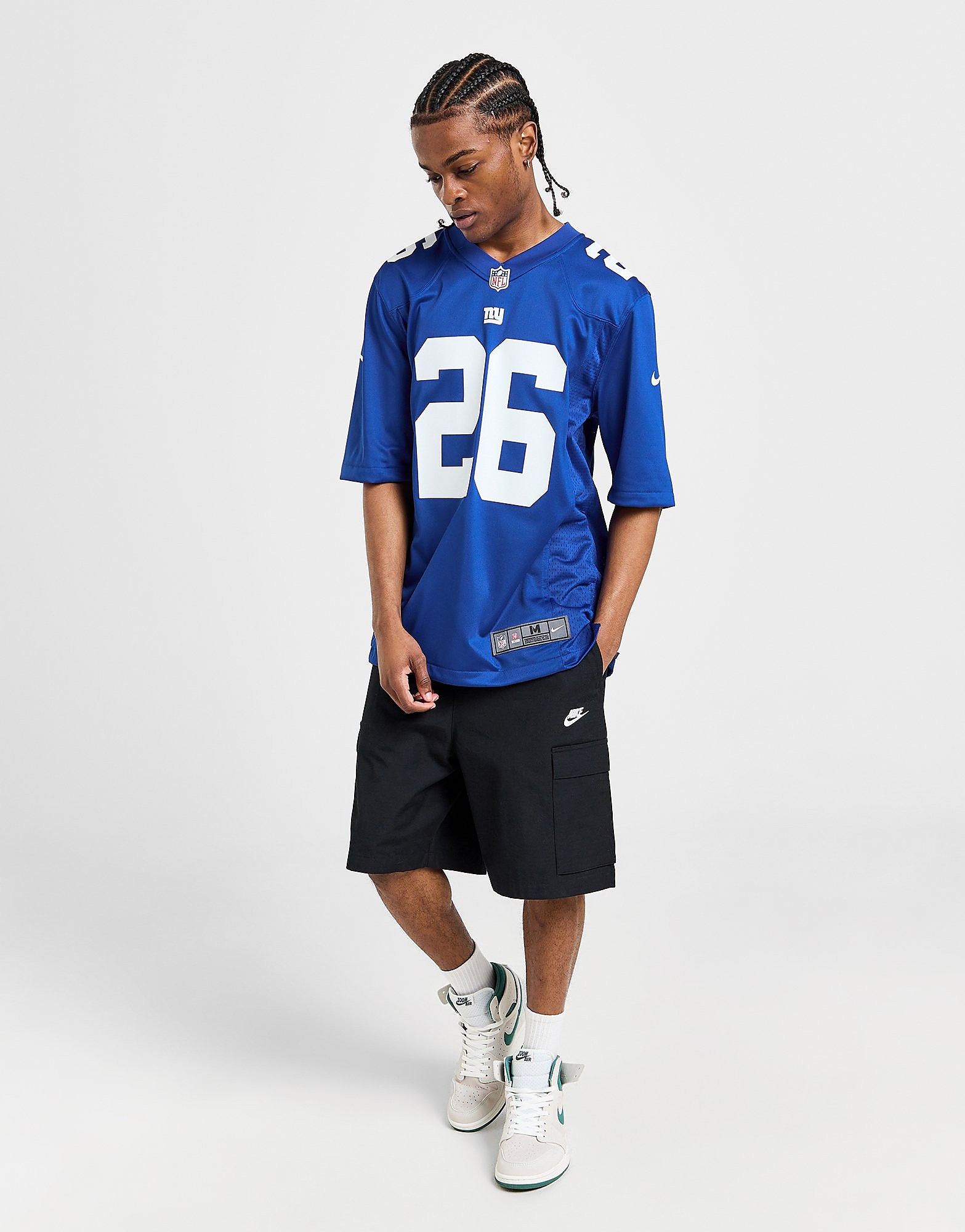 

Nike NFL New York Giants Barkley #26 Jersey - Blue - Mens, Blue