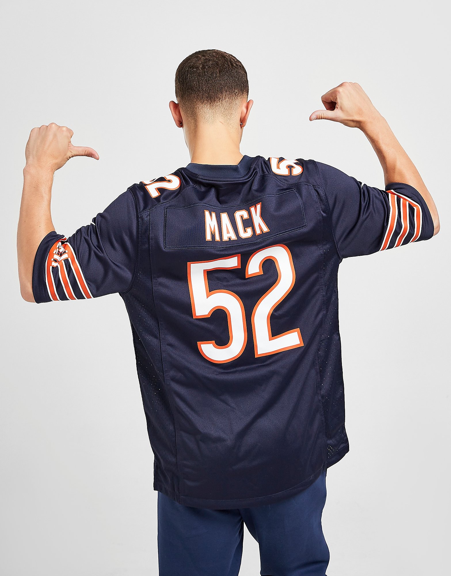 

Nike NFL Chicago Bears Mack #52 Game Jersey - Navy/Red - Mens, Navy/Red