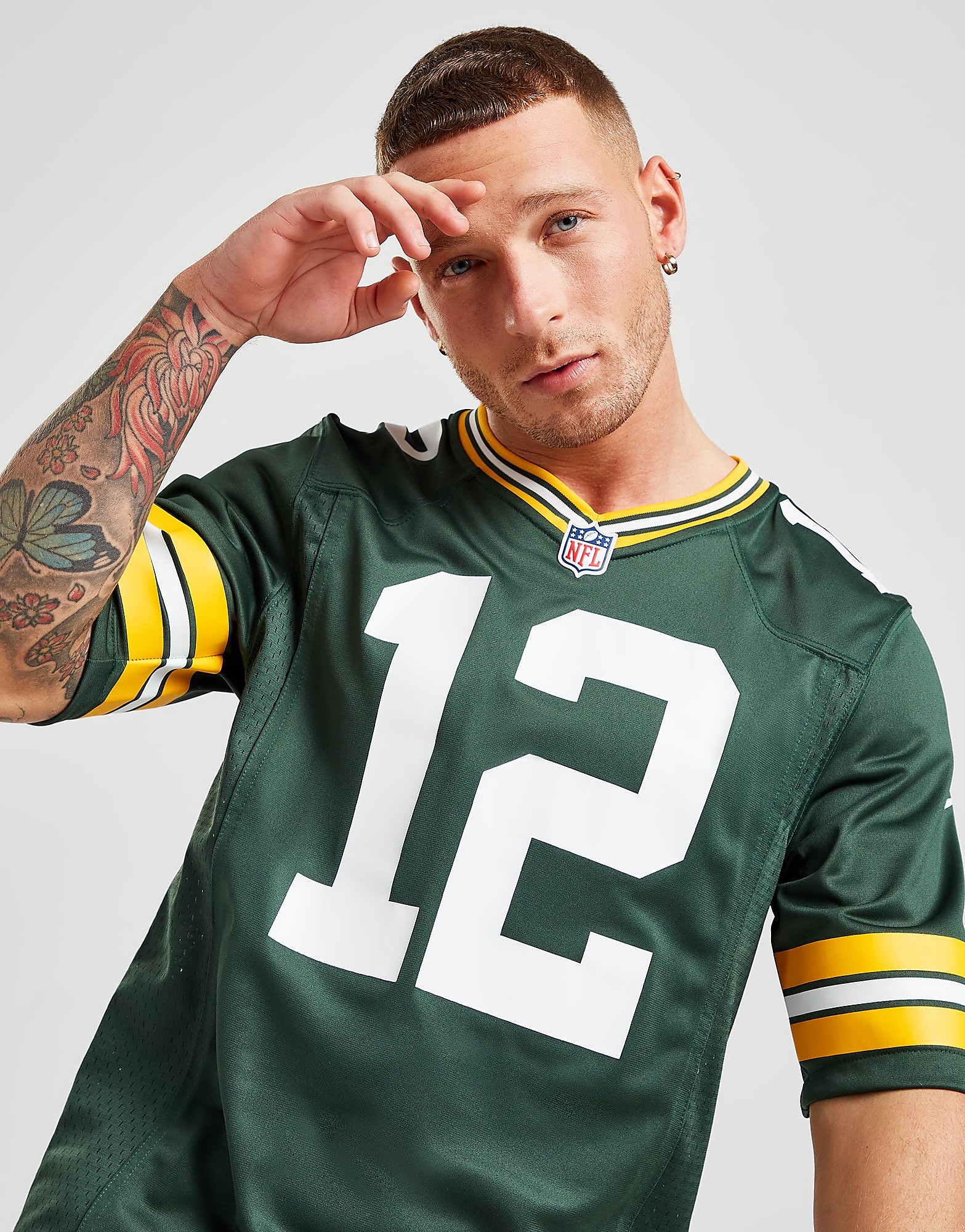 

Nike NFL Green Bay Packers Rodgers #12 Game Jersey - Green/Yellow - Mens, Green/Yellow