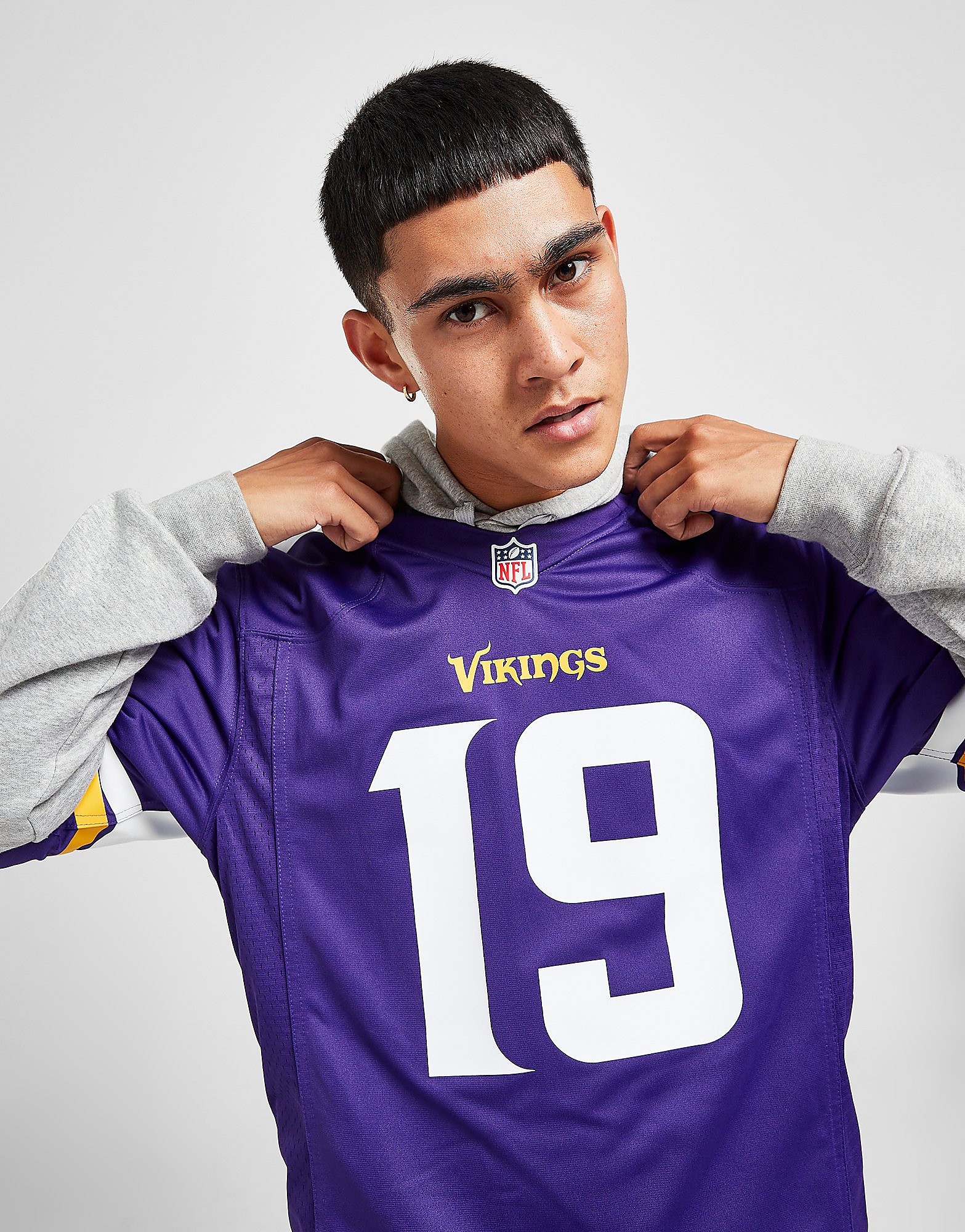 

Nike NFL Minnesota Vikings Thielen #19 Jersey - Purple - Mens, Purple