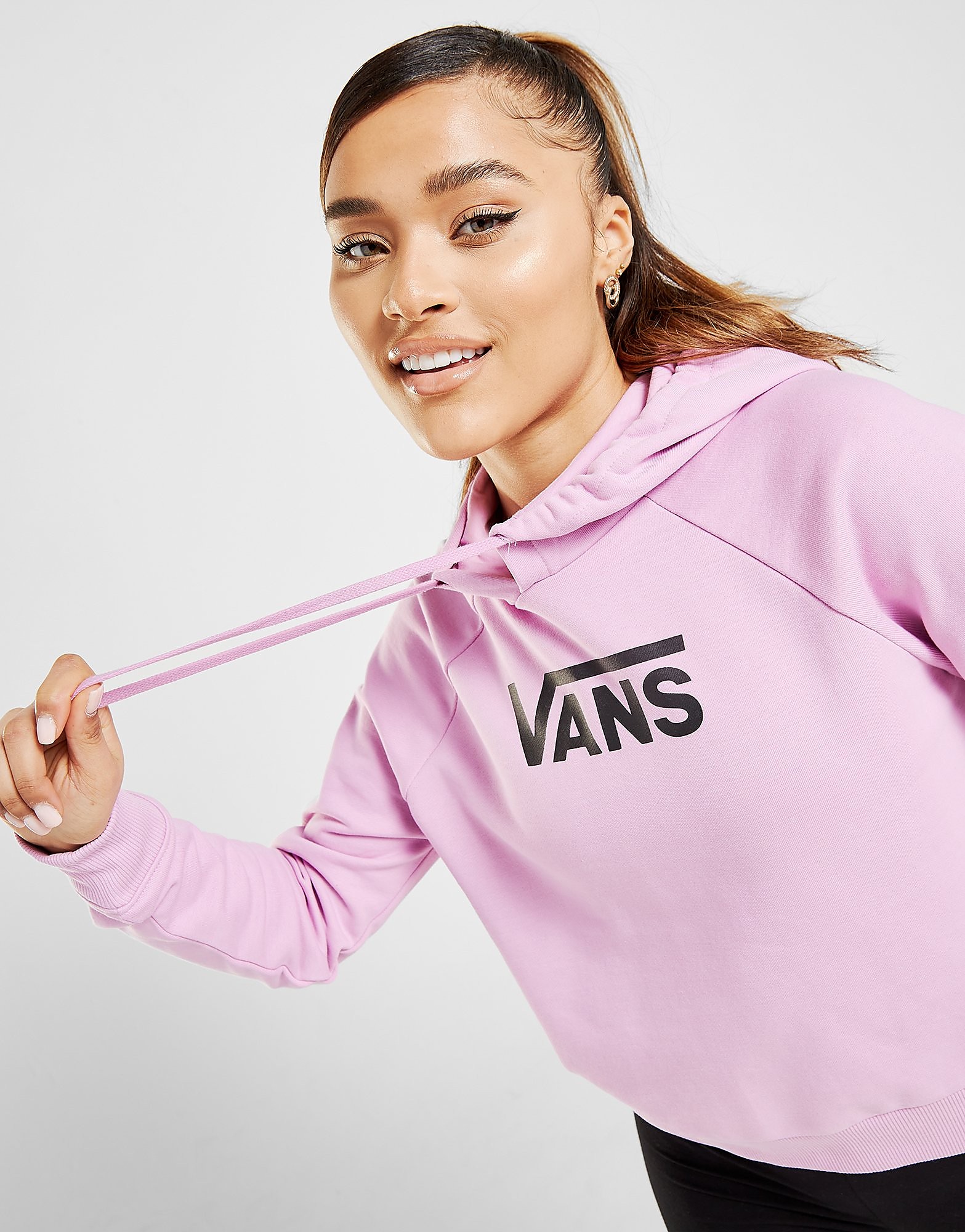 

Vans Flying V Boxy Hoodie - Pink - Womens, Pink