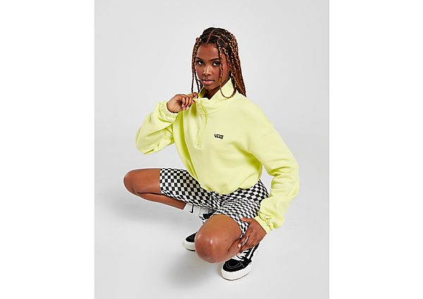 Vans Sweat-Shirt Polaire Court 1/2 Zip Femme