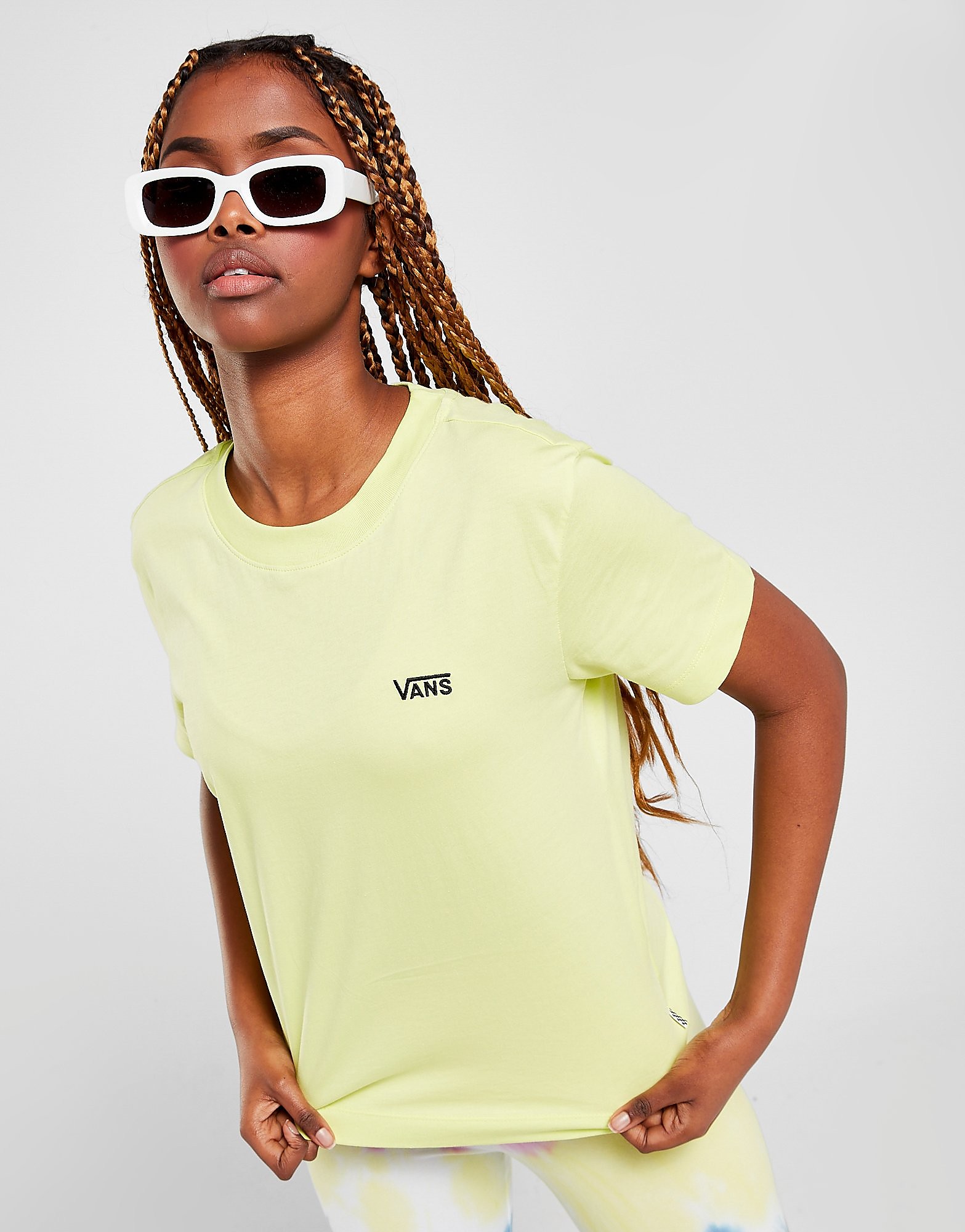 

Vans Core Small Logo T-Shirt - Green - Womens, Green