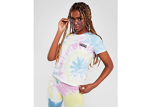 Vans T-Shirt Tie Dye Slim Crop Femme