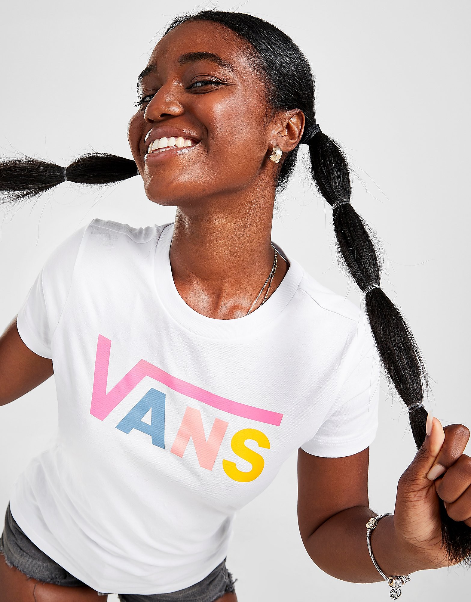 

Vans Flying V Logo T-Shirt - White, White