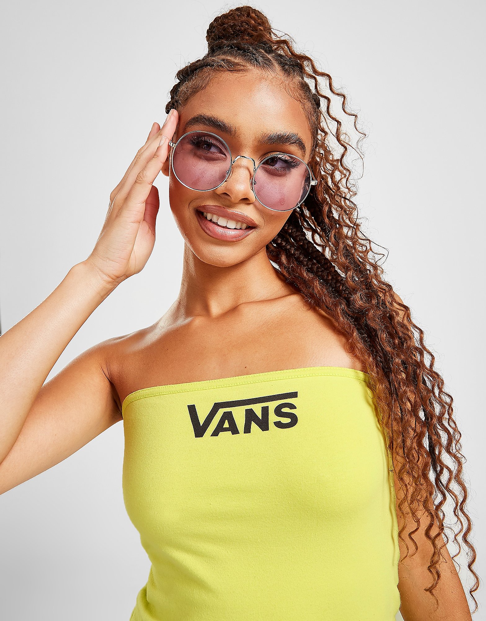 

Vans Flying V Bandeau Top - Yellow - Womens, Yellow