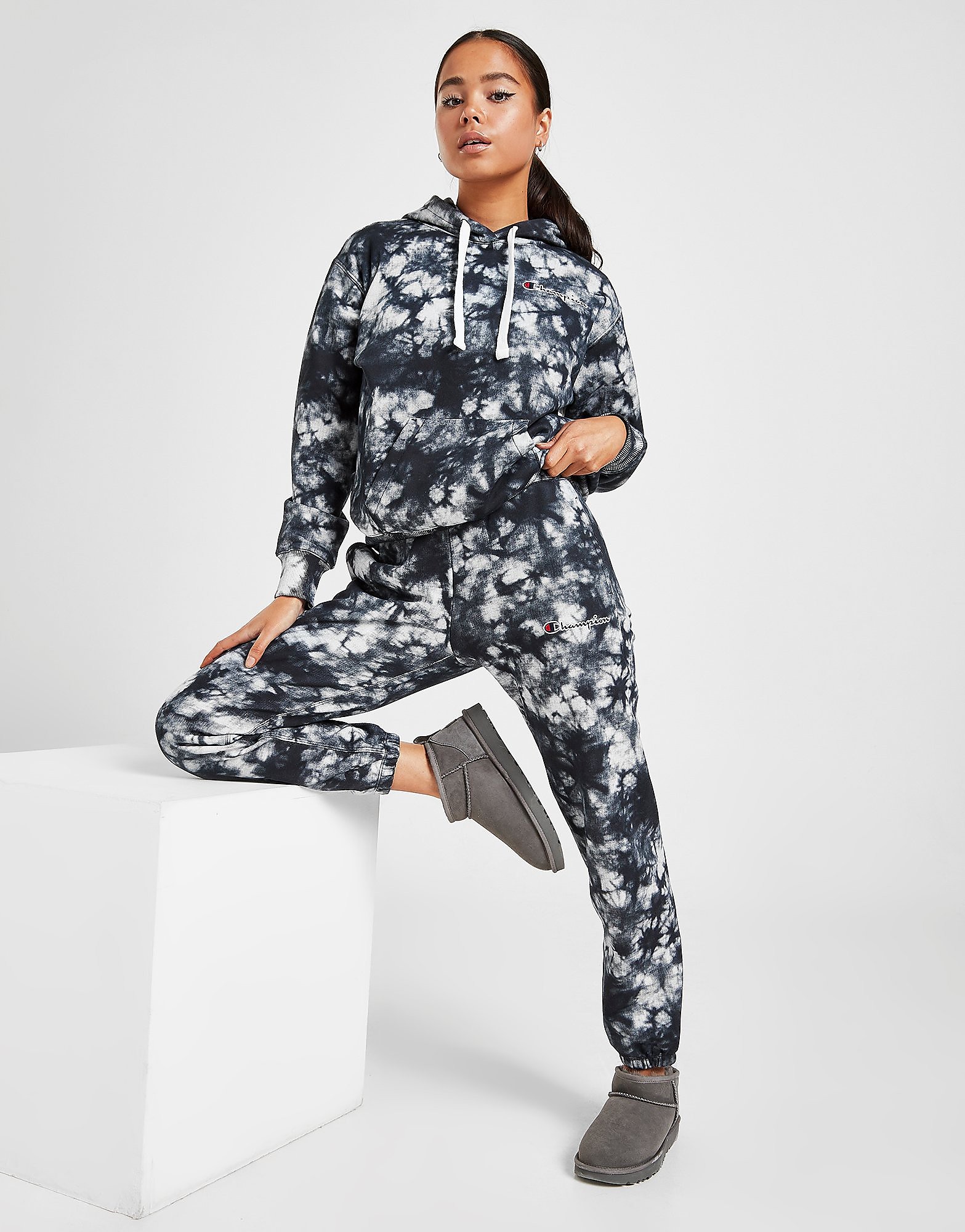 

Champion Tie Dye Joggers - Only at JD - Black - Womens, Black