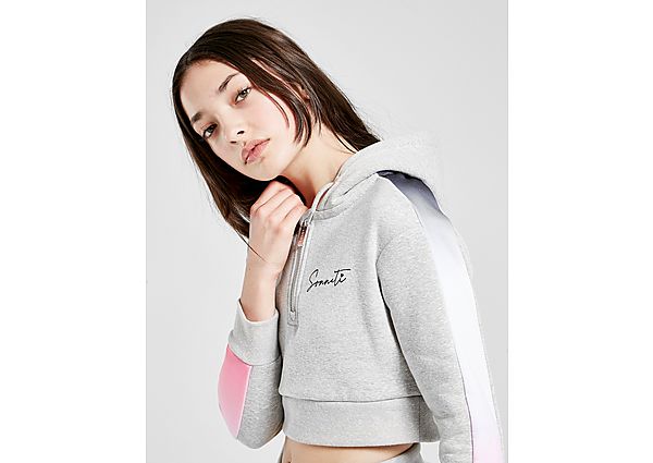 Sonneti Sweat à capuche Crop 1/4 Zip Junior