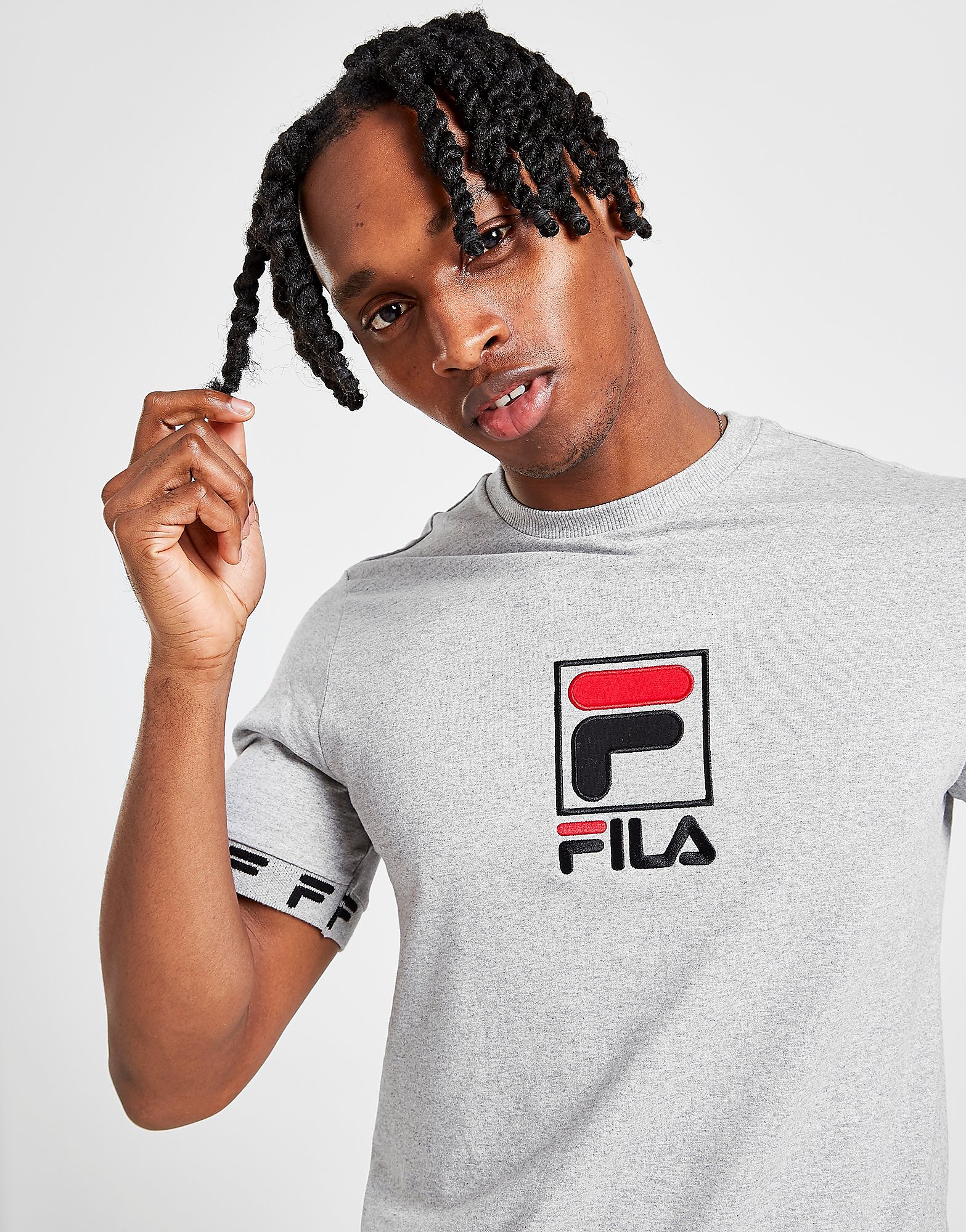 

Fila Jace T-Shirt - Only at JD - Grey - Mens, Grey