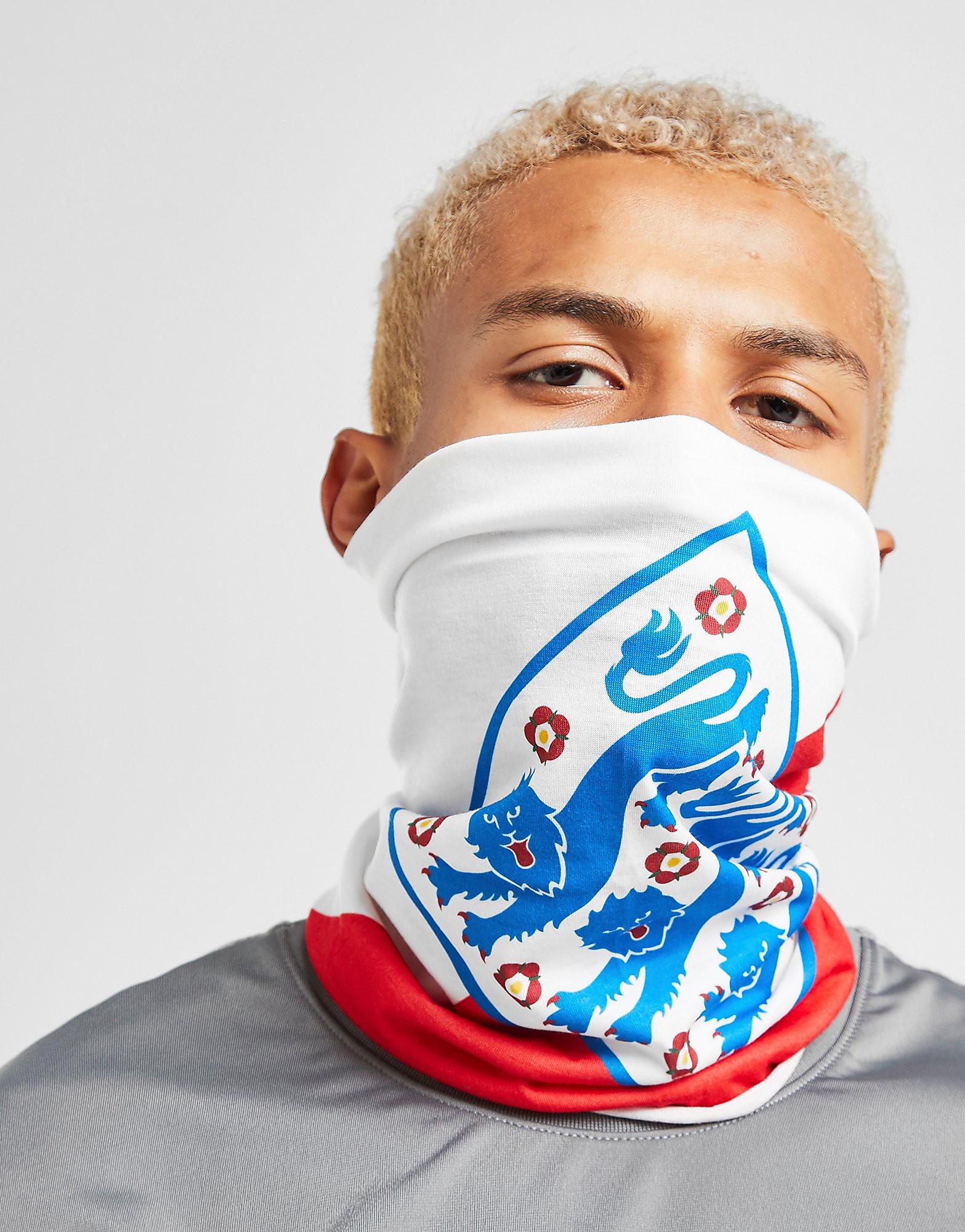

Official Team England Neck Gaiter - White/Blue/Red - Womens, White/Blue/Red