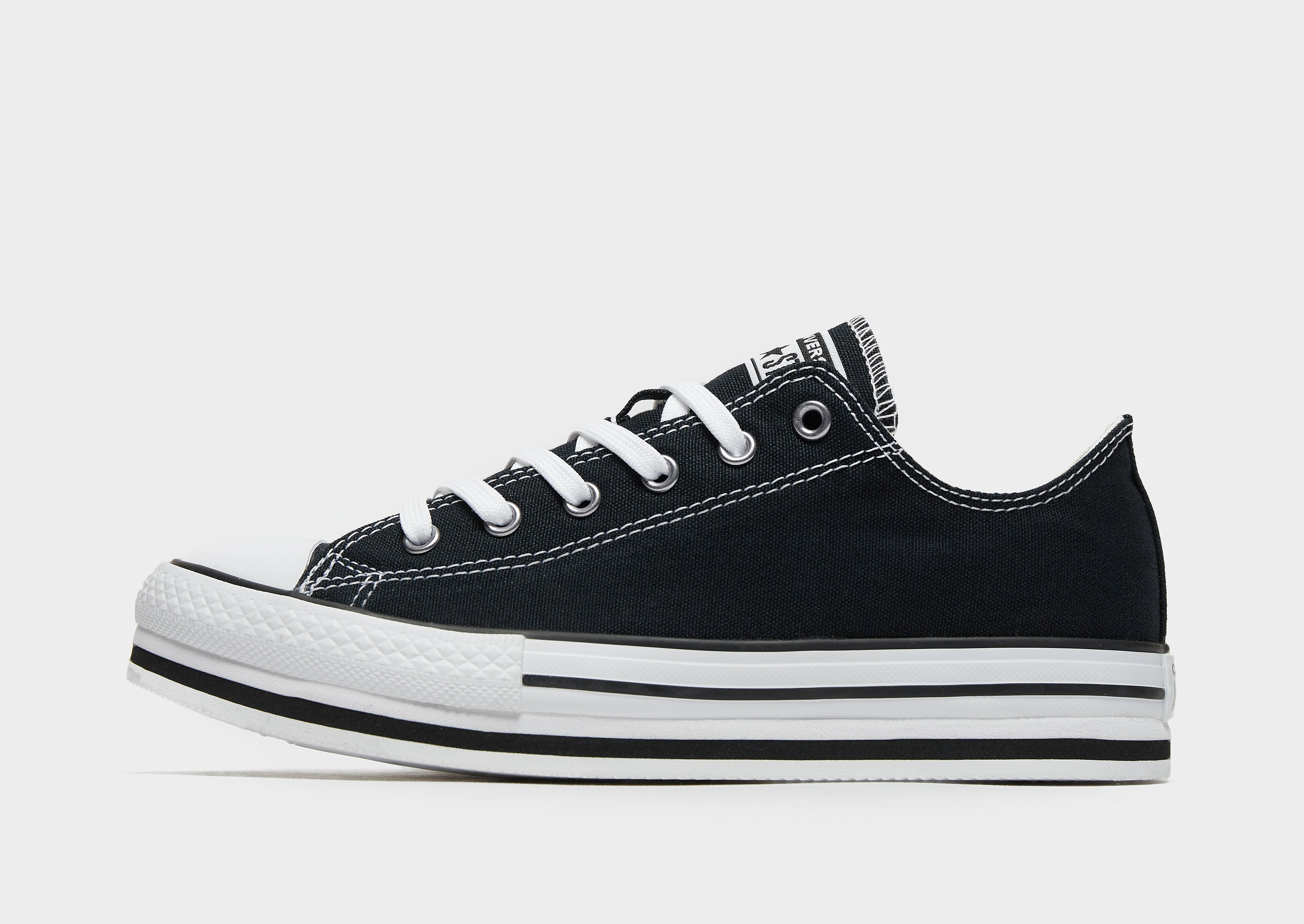 

Converse All Star Ox Platform Junior - Black - Kids, Black