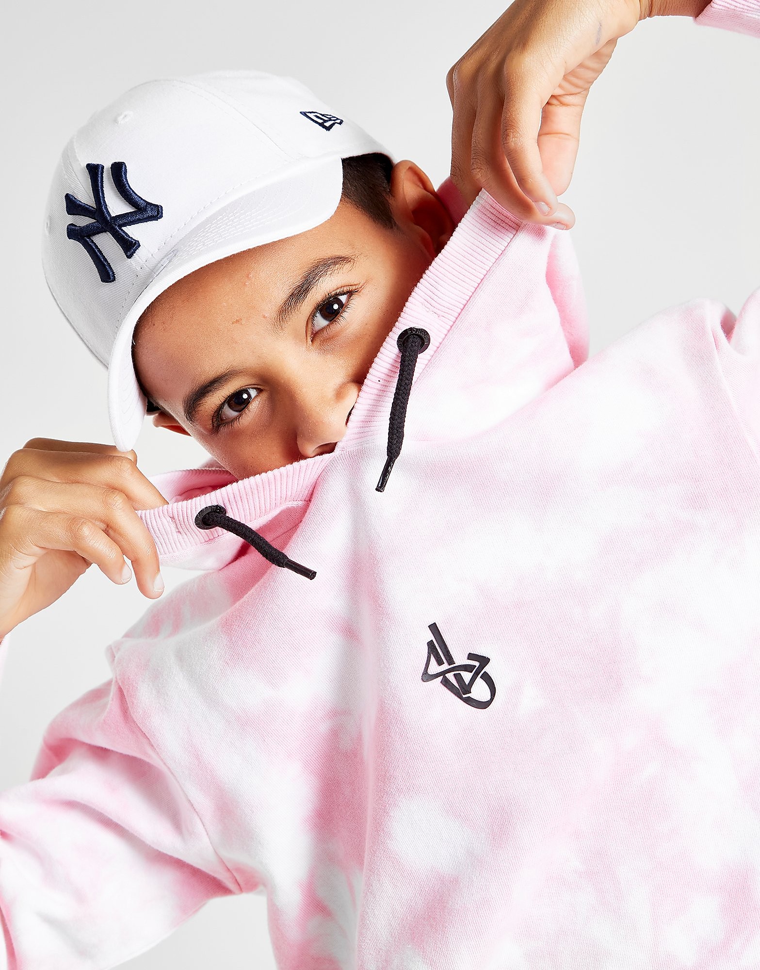 

Sonneti Pastel Wash Overhead Hoodie Junior - Pink - Kids, Pink