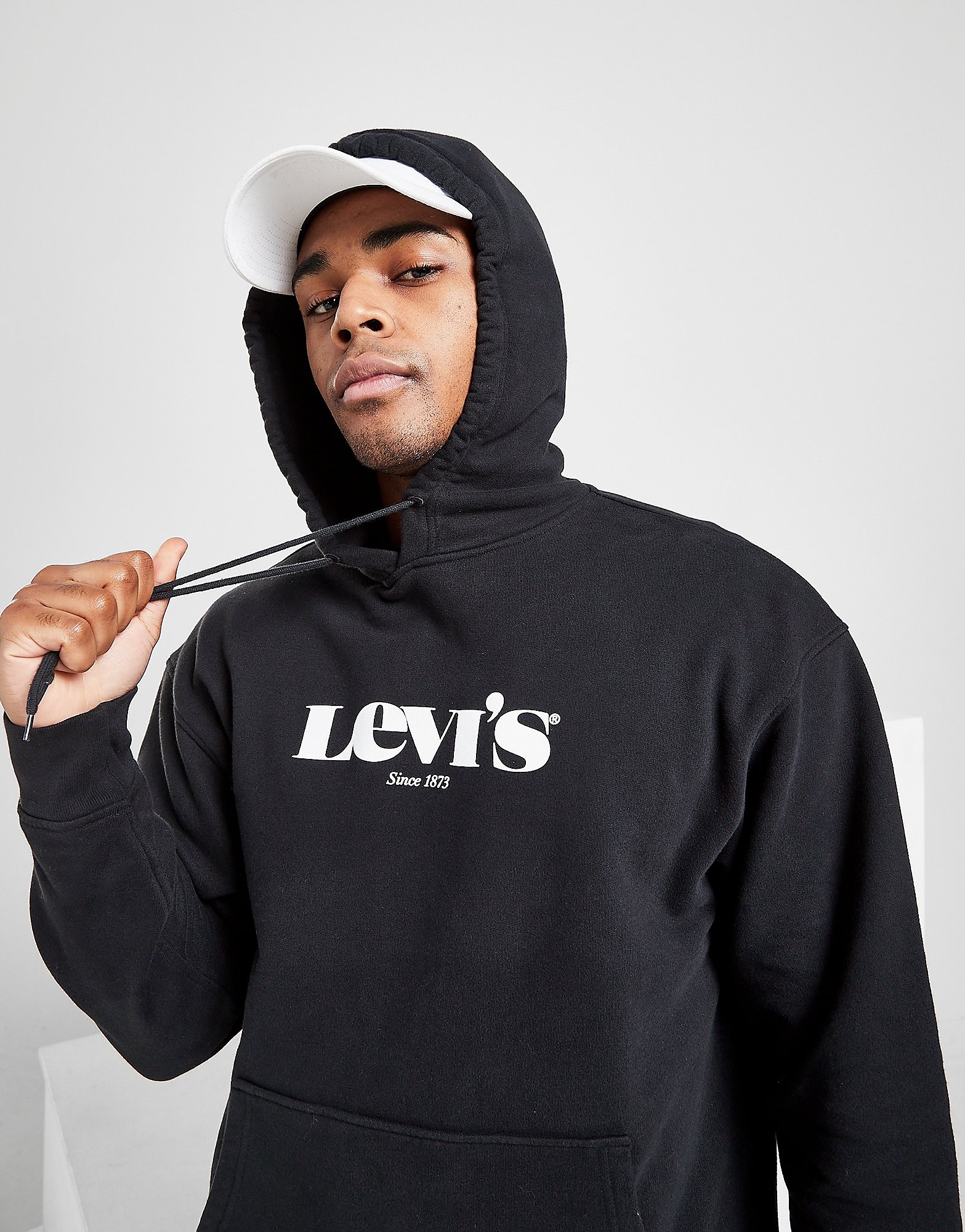 

Levis Modern Vintage Logo Hoodie - Black - Mens, Black