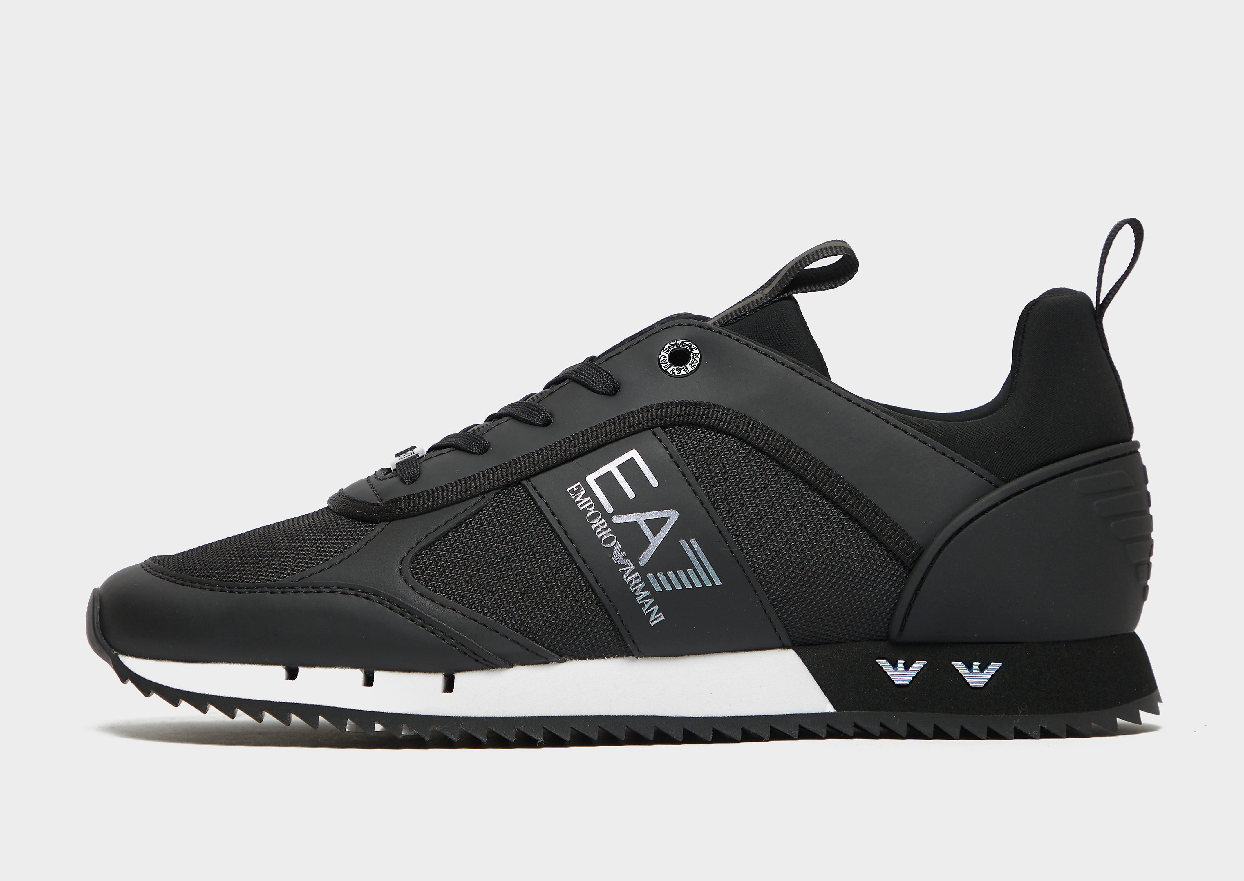 Emporio Armani EA7 B&W Laces - Only at JD - Black - Mens, Black