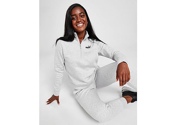 Puma Sweatshirt Core Fleece 1/4 Zippé Femme