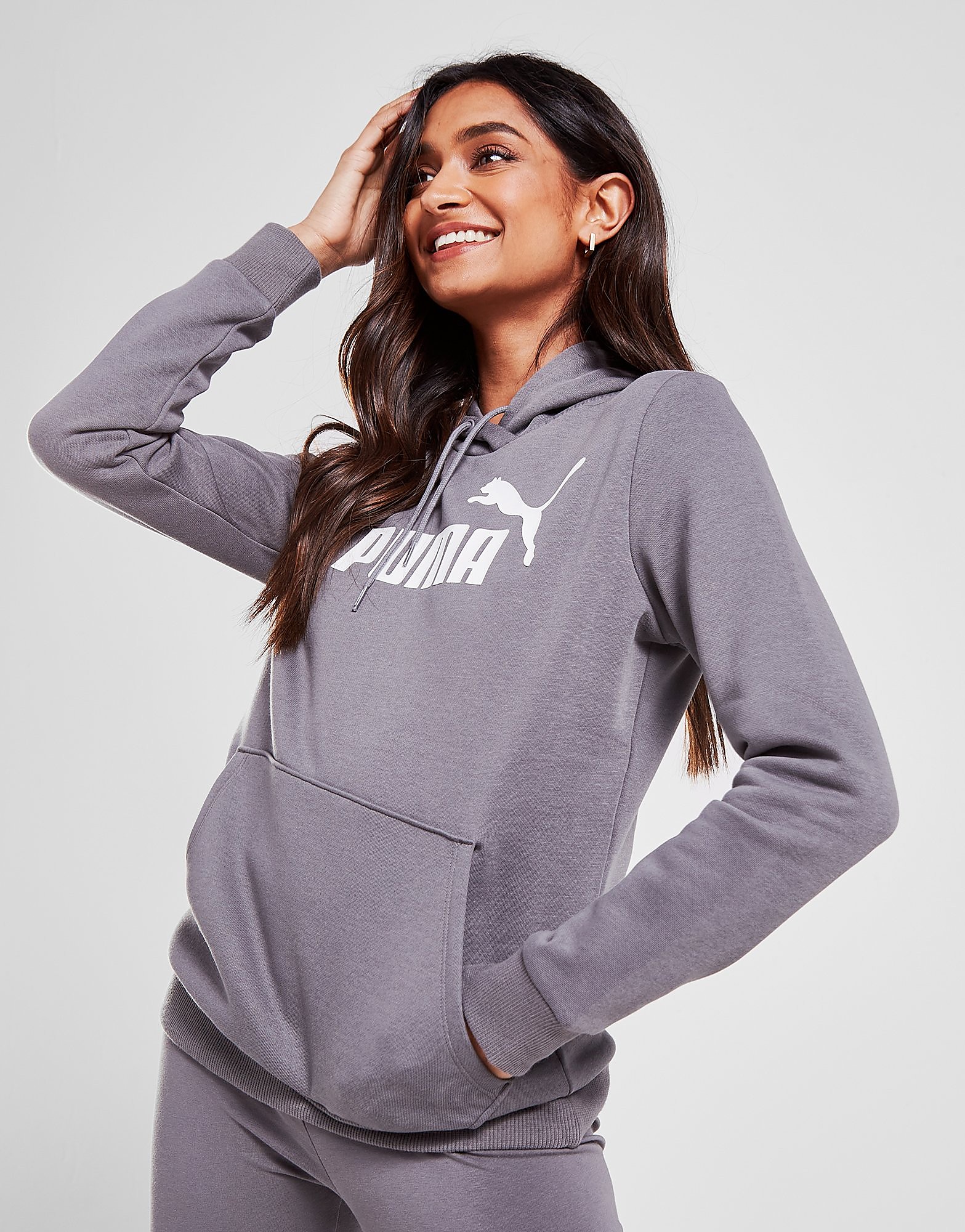 

Puma Core Overhead Hoodie - Only at JD - Grey - Womens, Grey