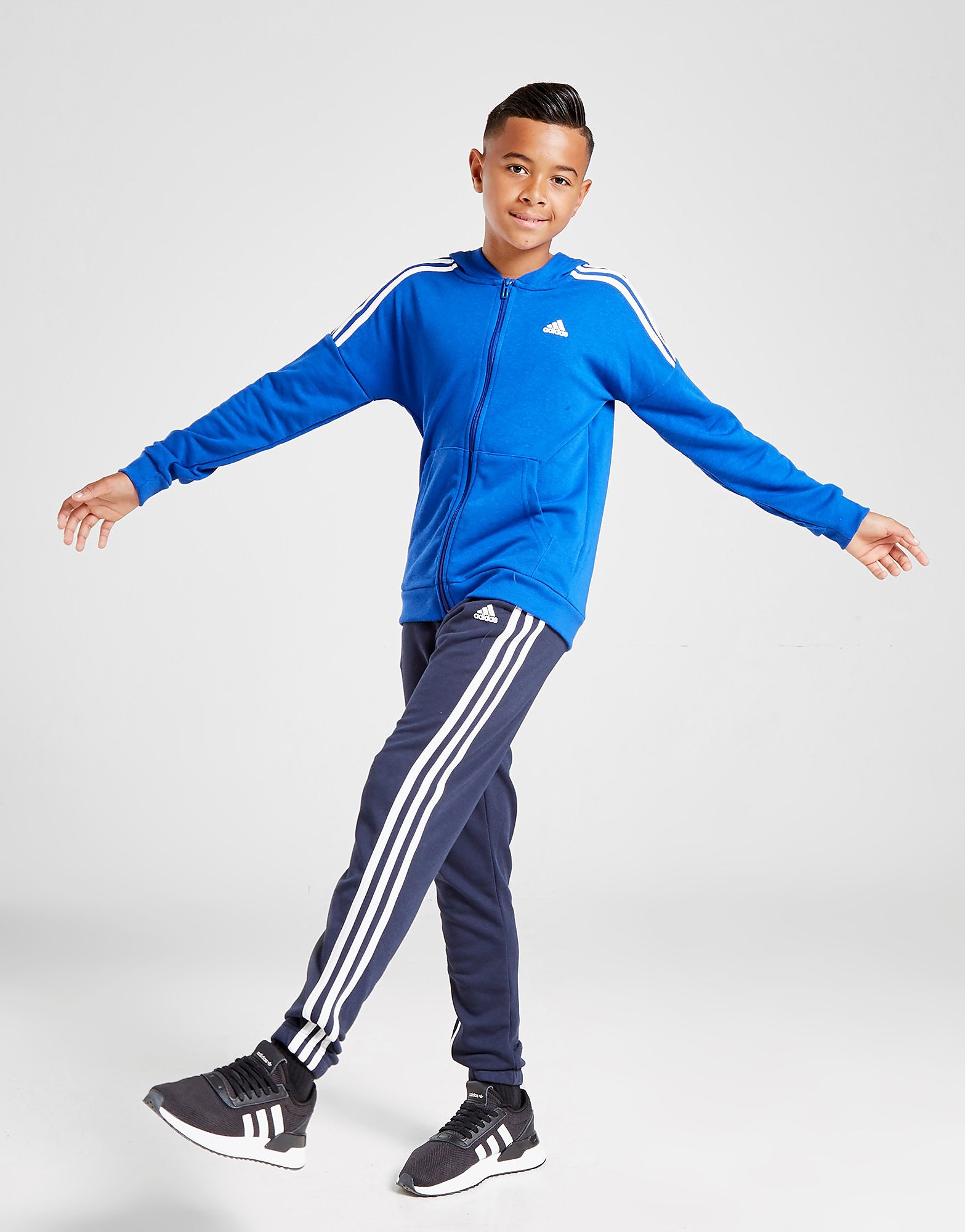 

adidas Match Tracksuit Junior - Royal Blue / White - Kids, Royal Blue / White