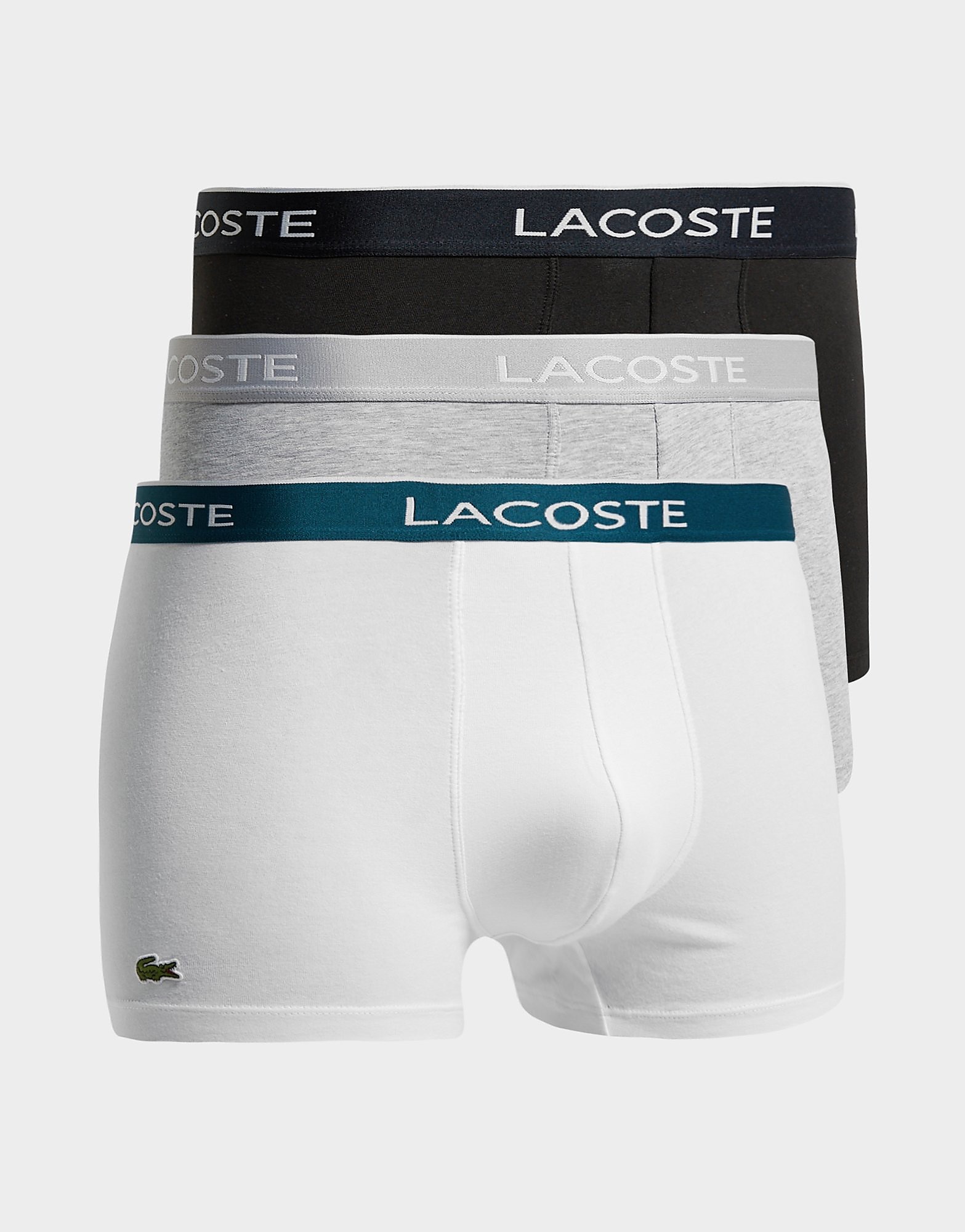 

Lacoste 3 Pack Boxers - Multi Coloured - Mens, Multi Coloured