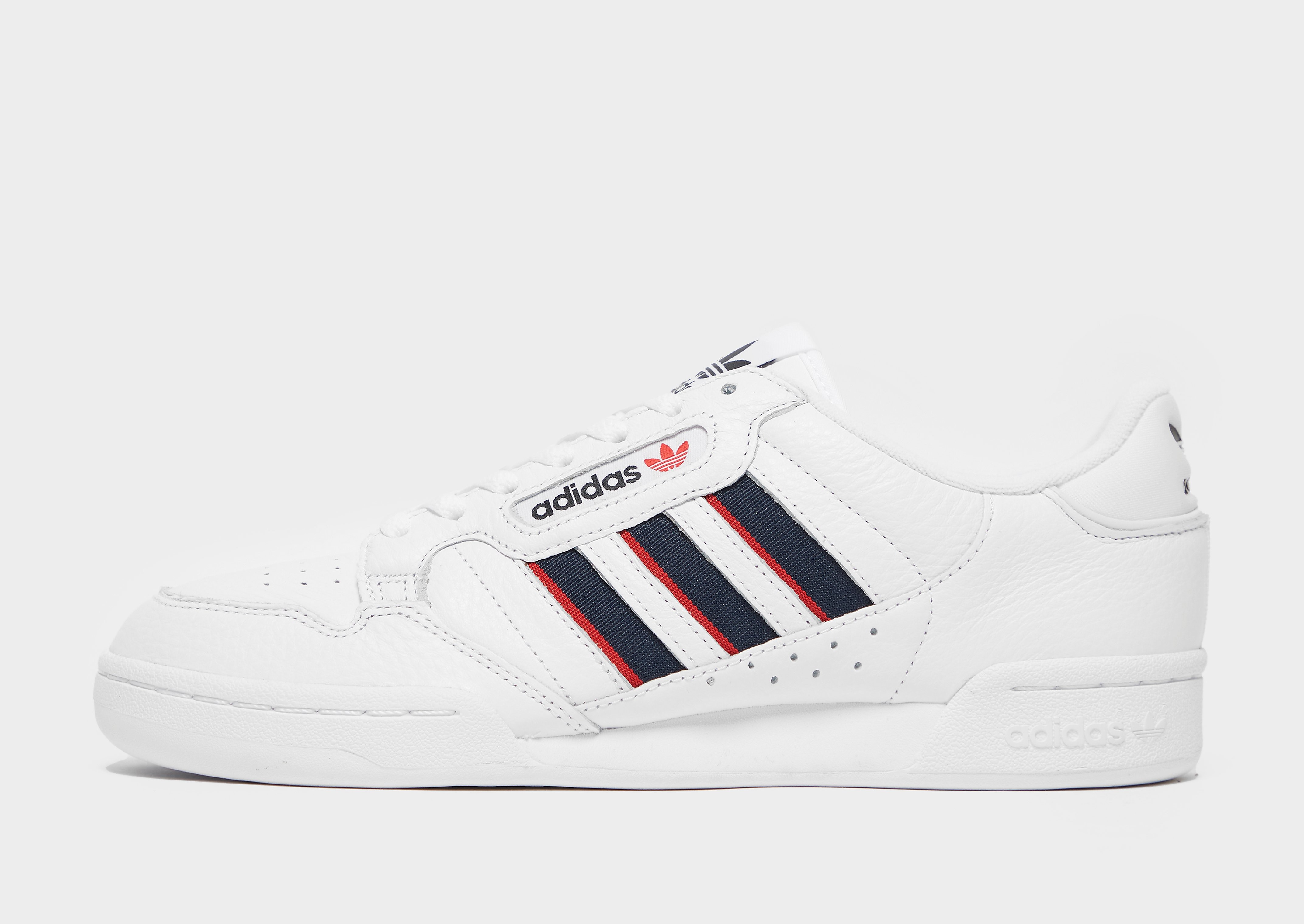

adidas Originals Continental 80 Stripes - Cloud White / Collegiate Navy / Vivid Red - Womens, Cloud White / Collegiate Navy / Vivid Red