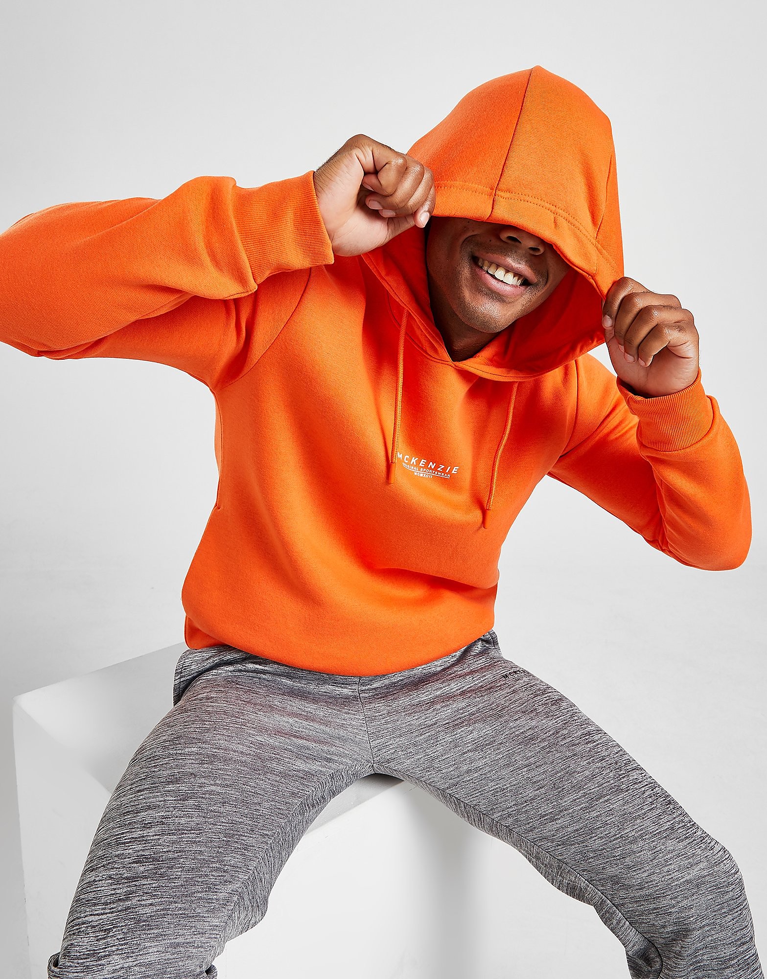 

McKenzie Essential Overhead Hoodie - Only at JD - Orange - Mens, Orange