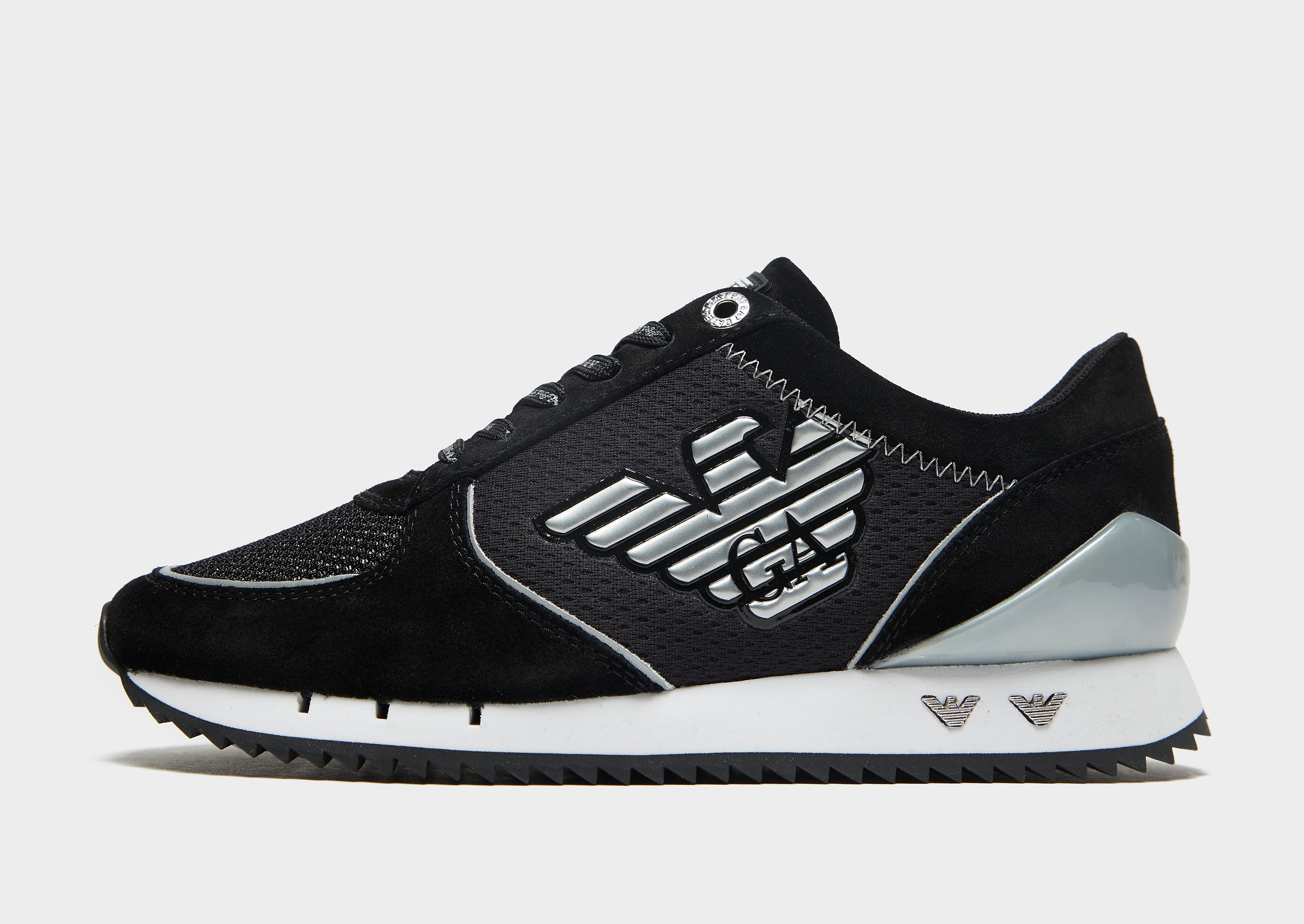 Emporio Armani EA7 B&W Laces Women's - Black, Black