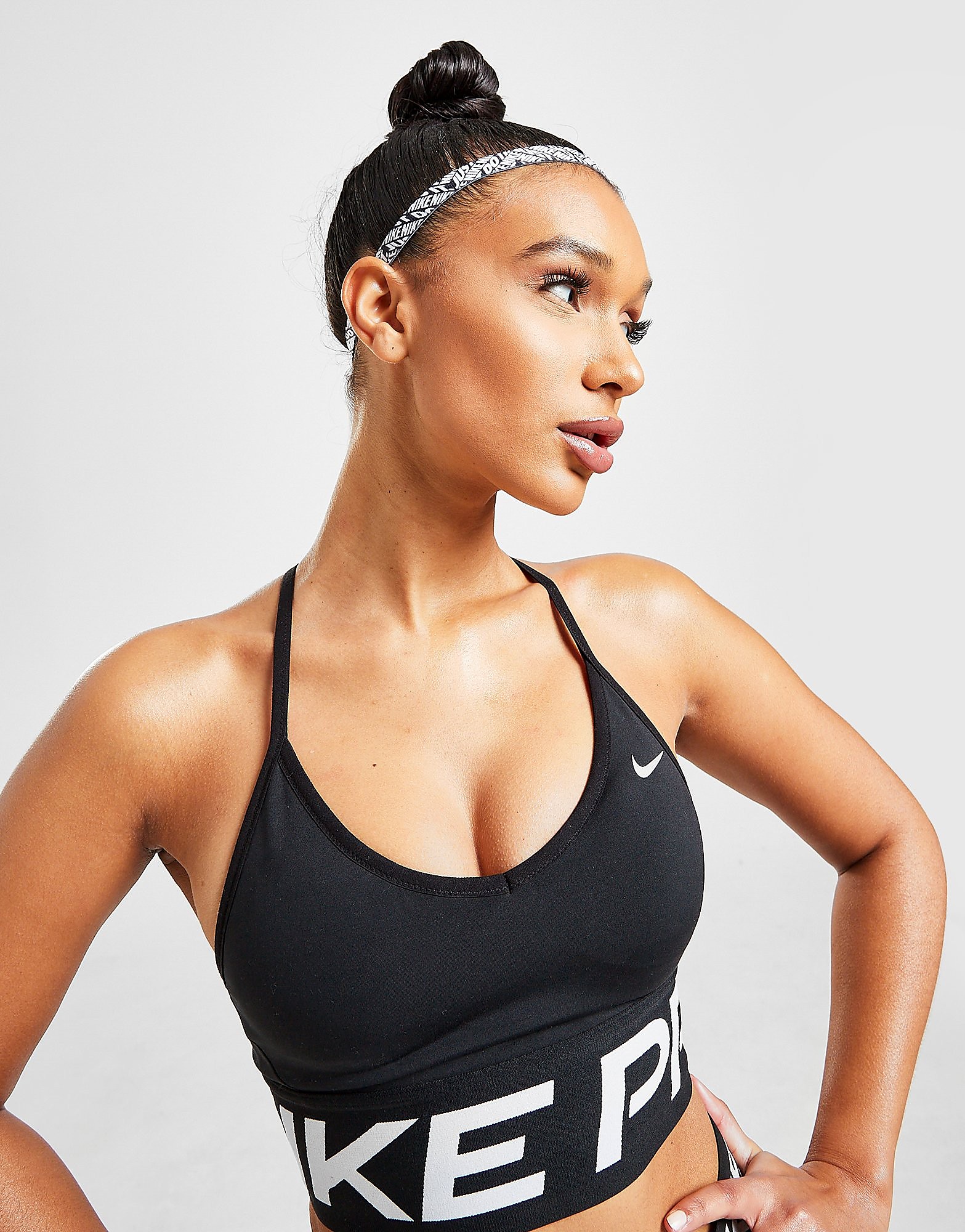 Nike 3 Pack Headband - White/Black - Womens, White/Black