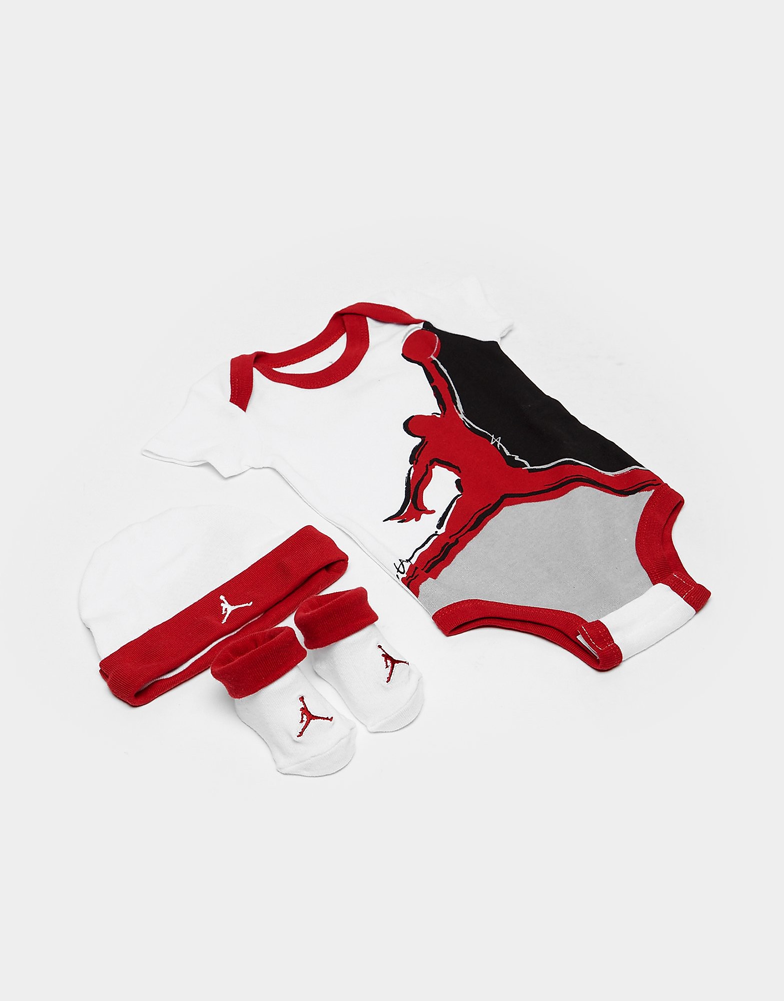 

Jordan 3-Piece Painted Jumpman Set Infant - White/Red/Black - Kids, White/Red/Black