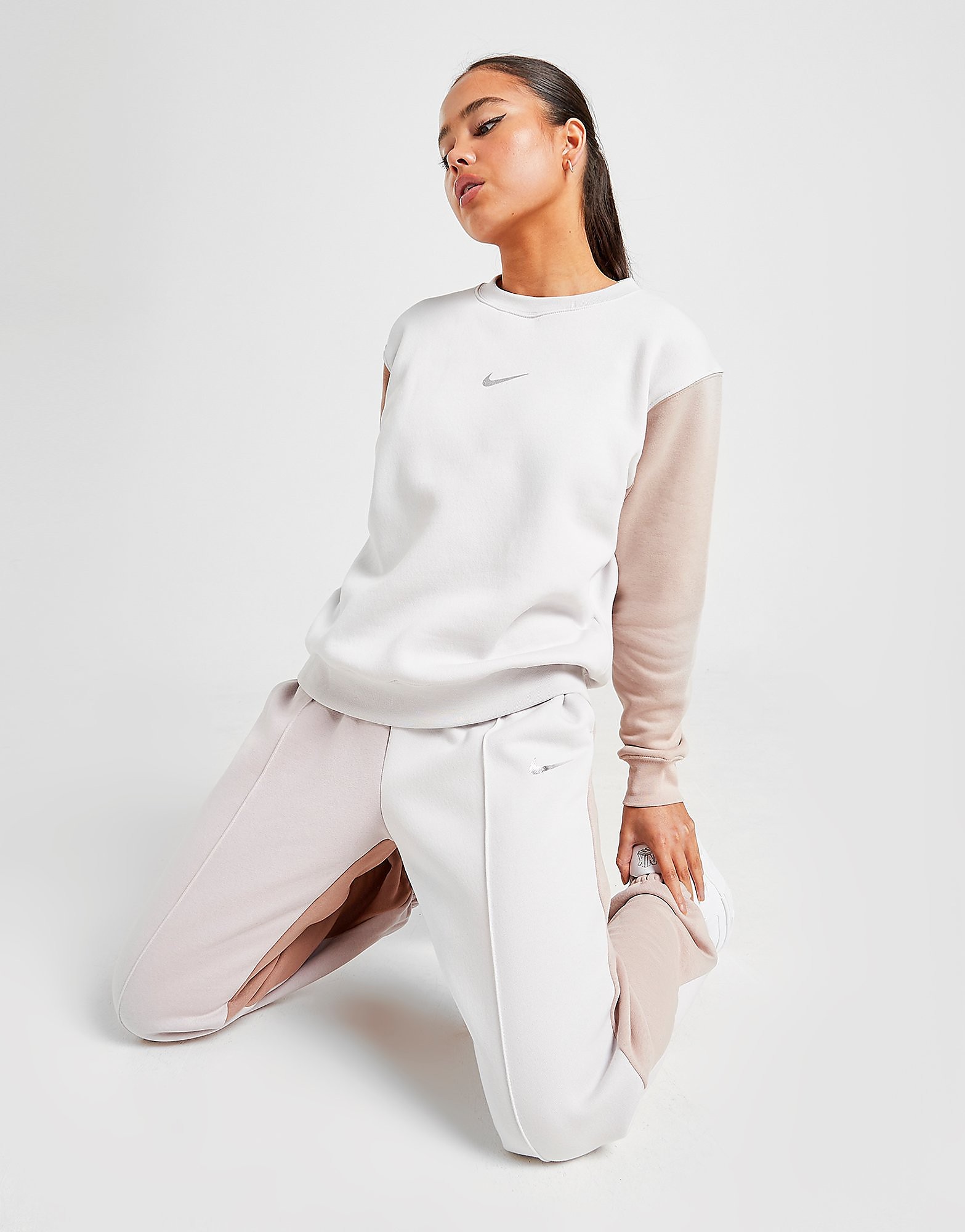 

Nike Colour Block Joggers - Platinum Violet/Vast Grey - Womens, Platinum Violet/Vast Grey