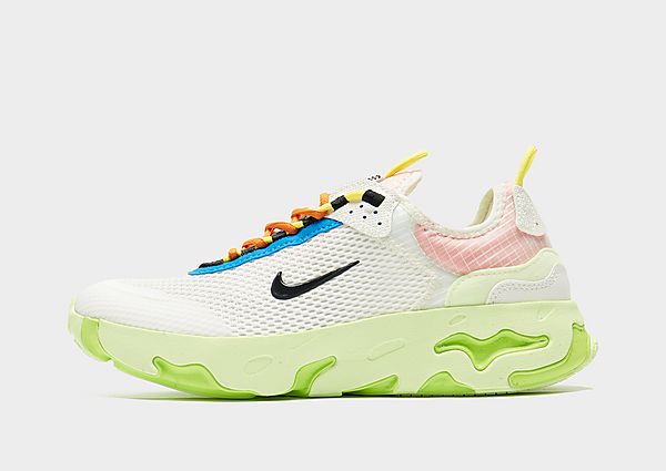 Nike React Live Junior - Sail/Barely Volt/Grain/Black, Sail/Barely Volt/Grain/Black