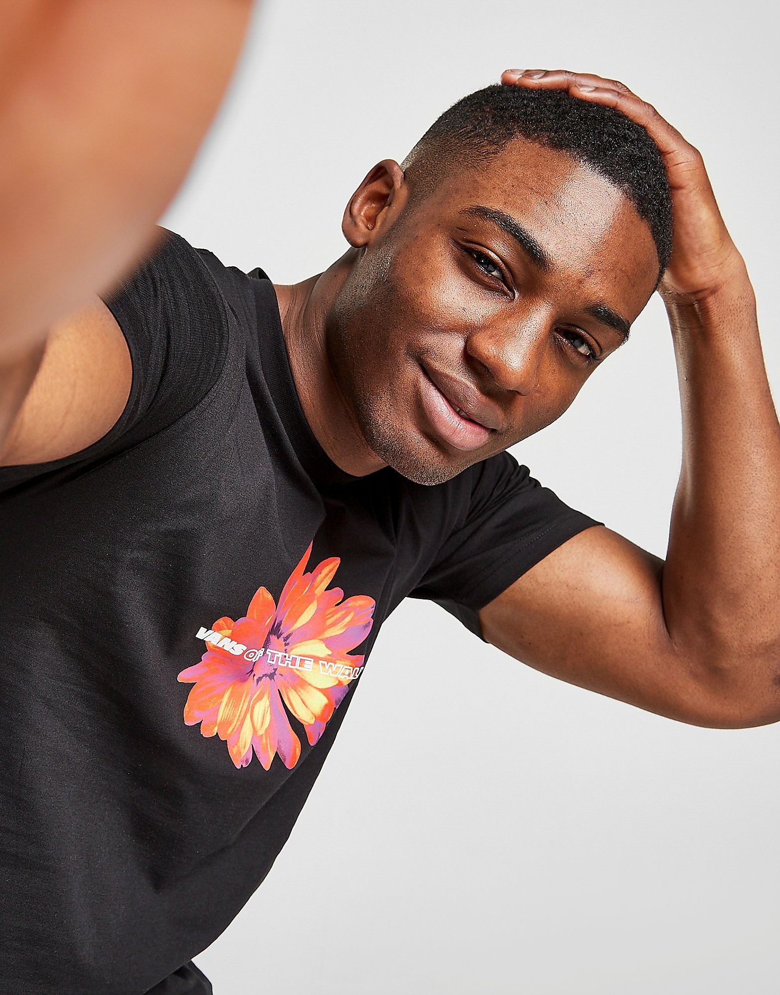 

Vans Sunflower T-Shirt - Black - Mens, Black