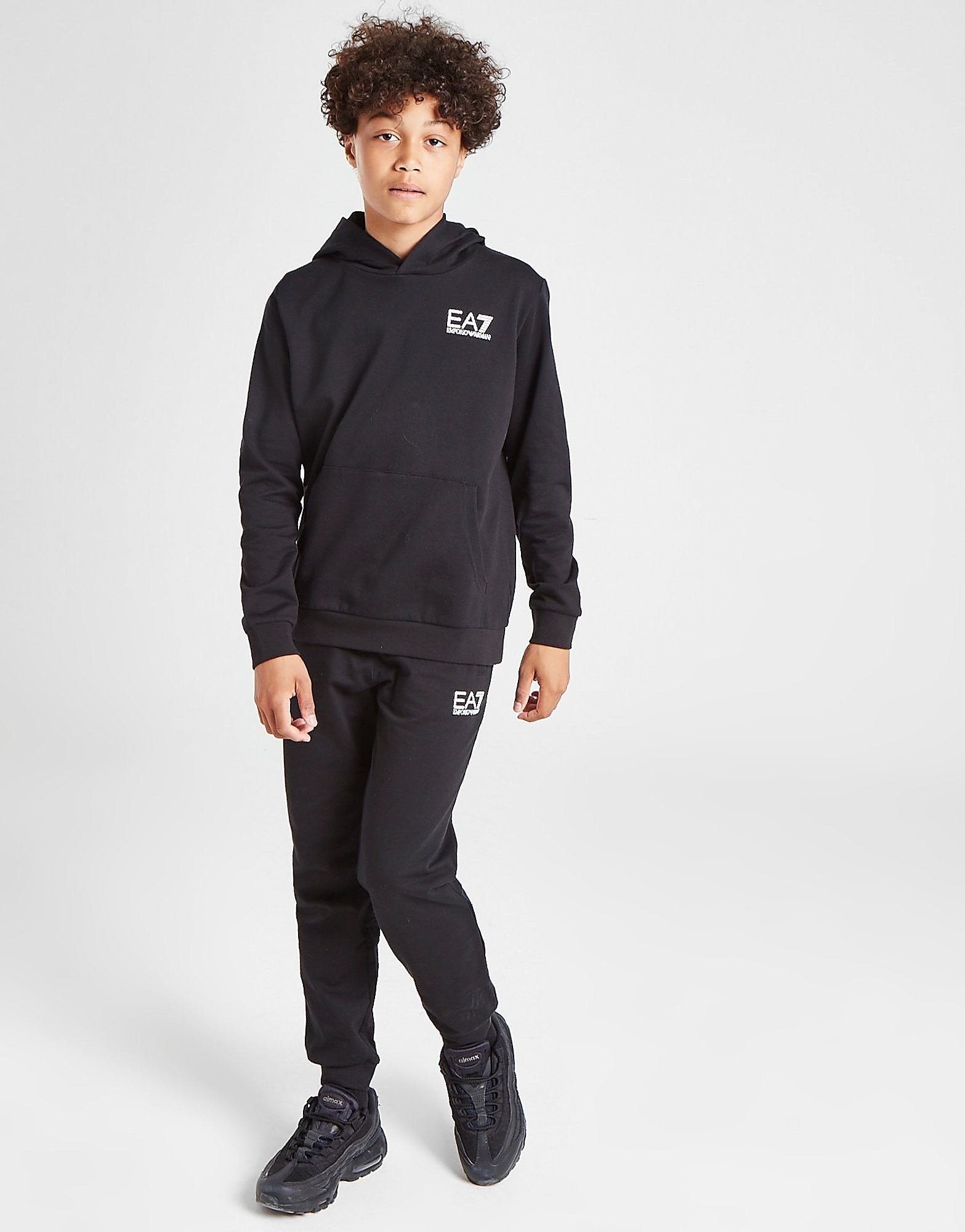 

Emporio Armani EA7 Core French Terry Joggers Junior - Black/Black - Kids, Black/Black