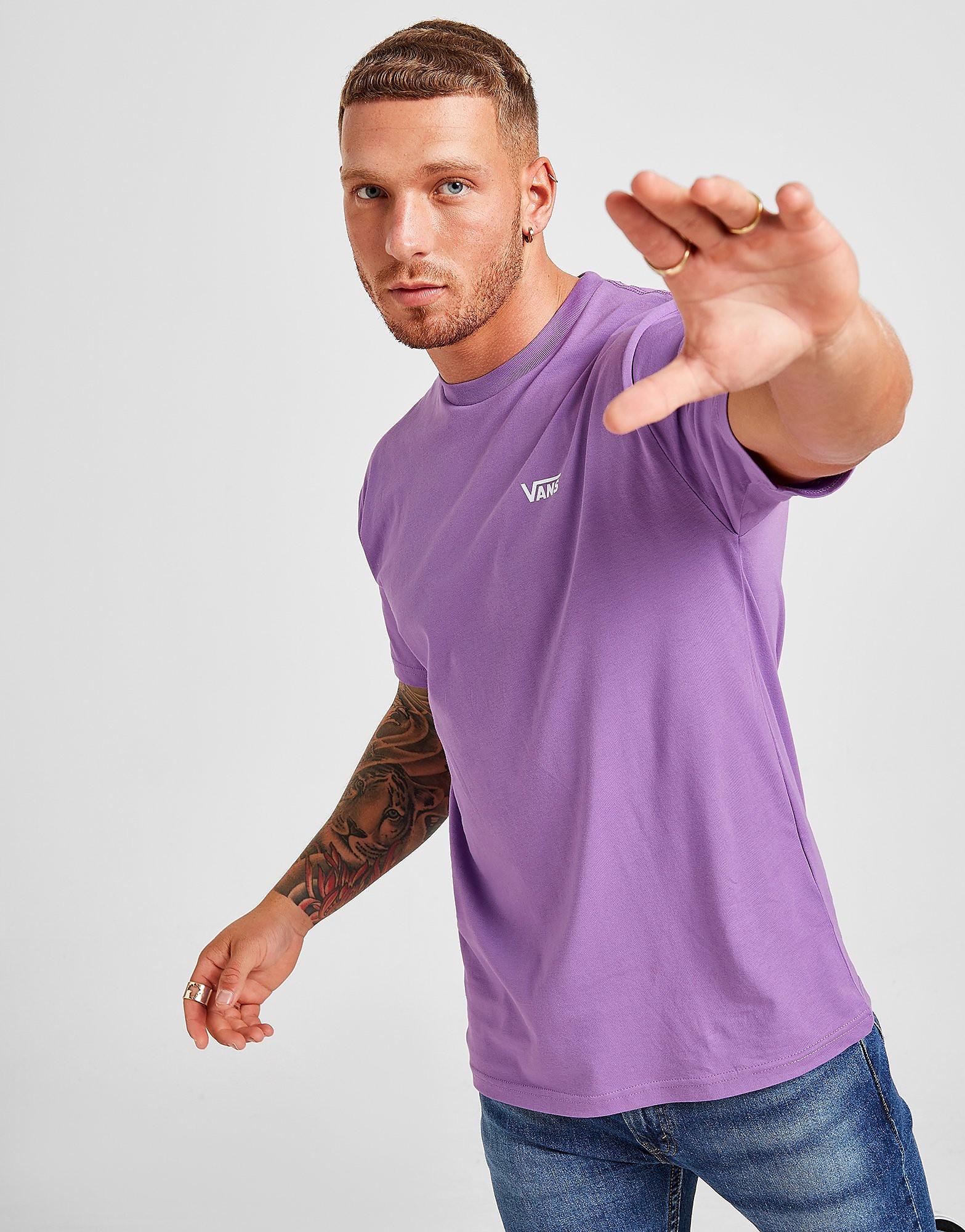 

Vans Core Classic Logo T-Shirt - Purple - Mens, Purple