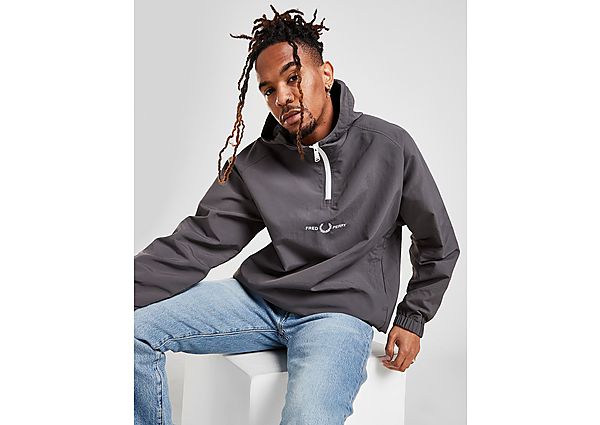 Fred Perry Veste Semi-Fermée Brodée Hommes