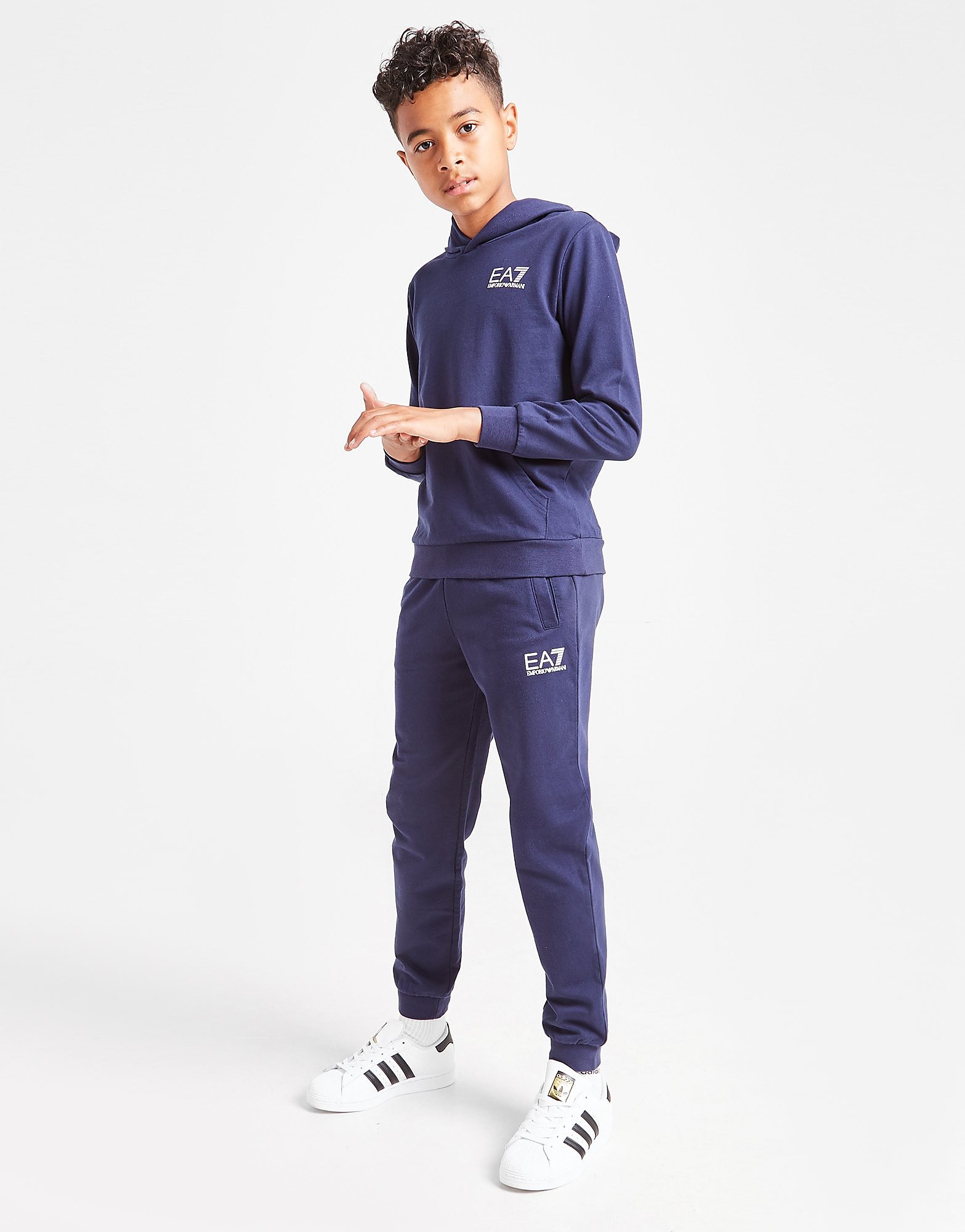 

Emporio Armani EA7 Core French Terry Joggers Junior - Navy - Kids, Navy