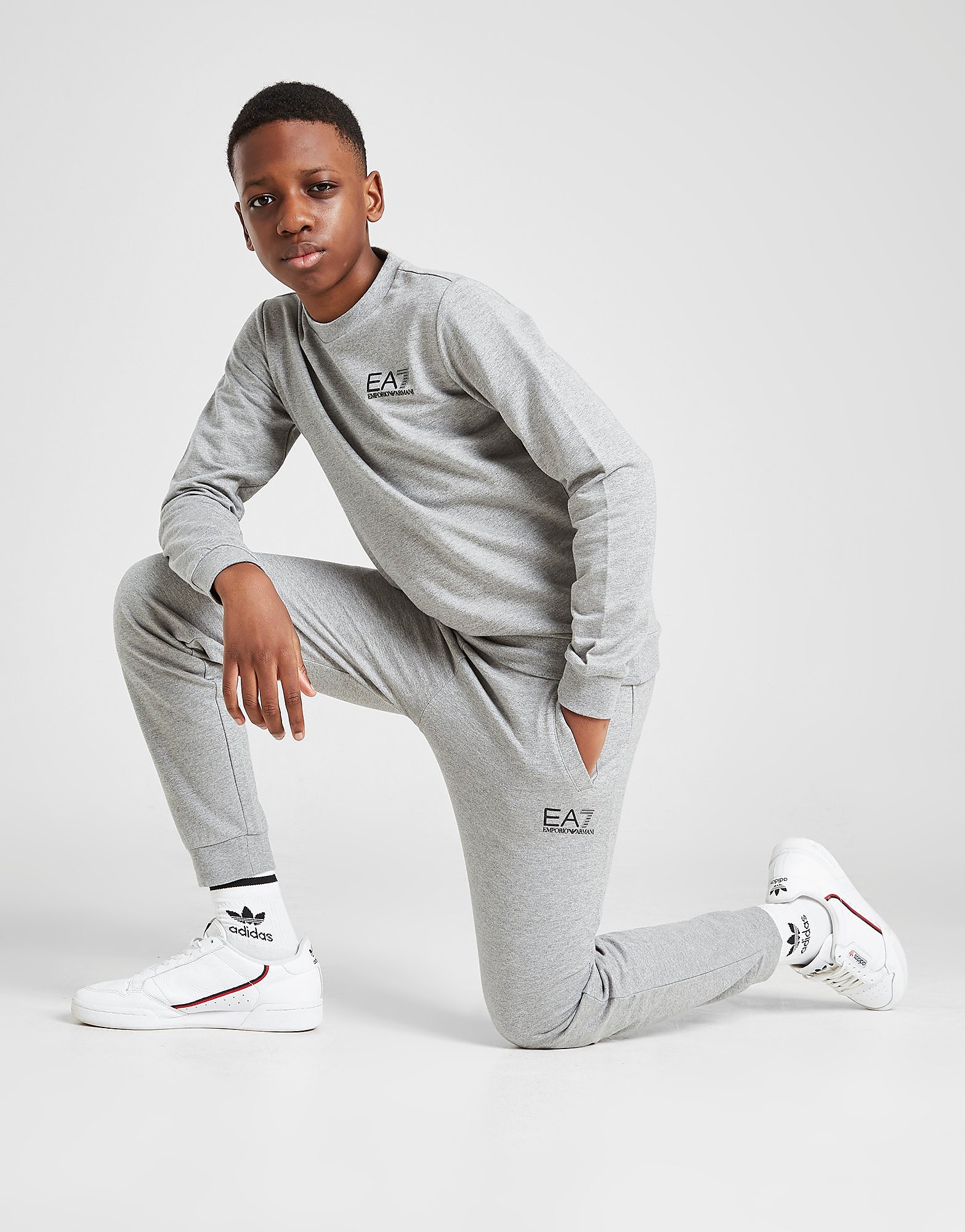 

Emporio Armani EA7 Core French Terry Joggers Junior - Grey - Kids, Grey