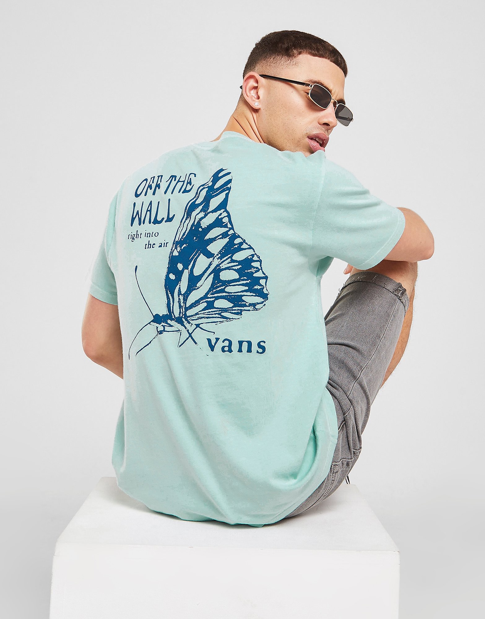 

Vans Butterfly Graphic T-Shirt - Green - Mens, Green