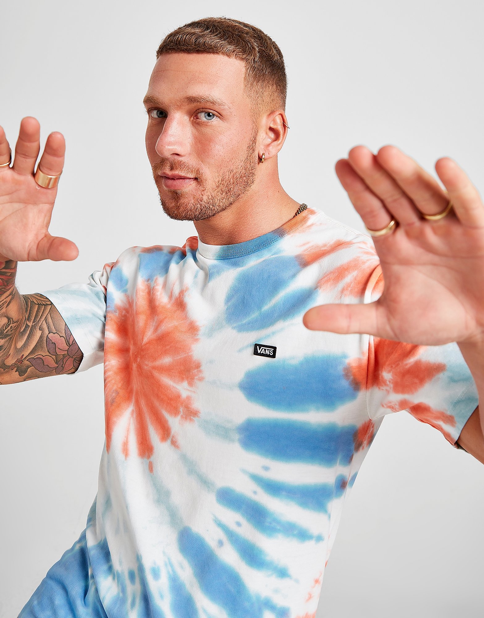

Vans Tie Dye T-Shirt - Multi Coloured - Mens, Multi Coloured