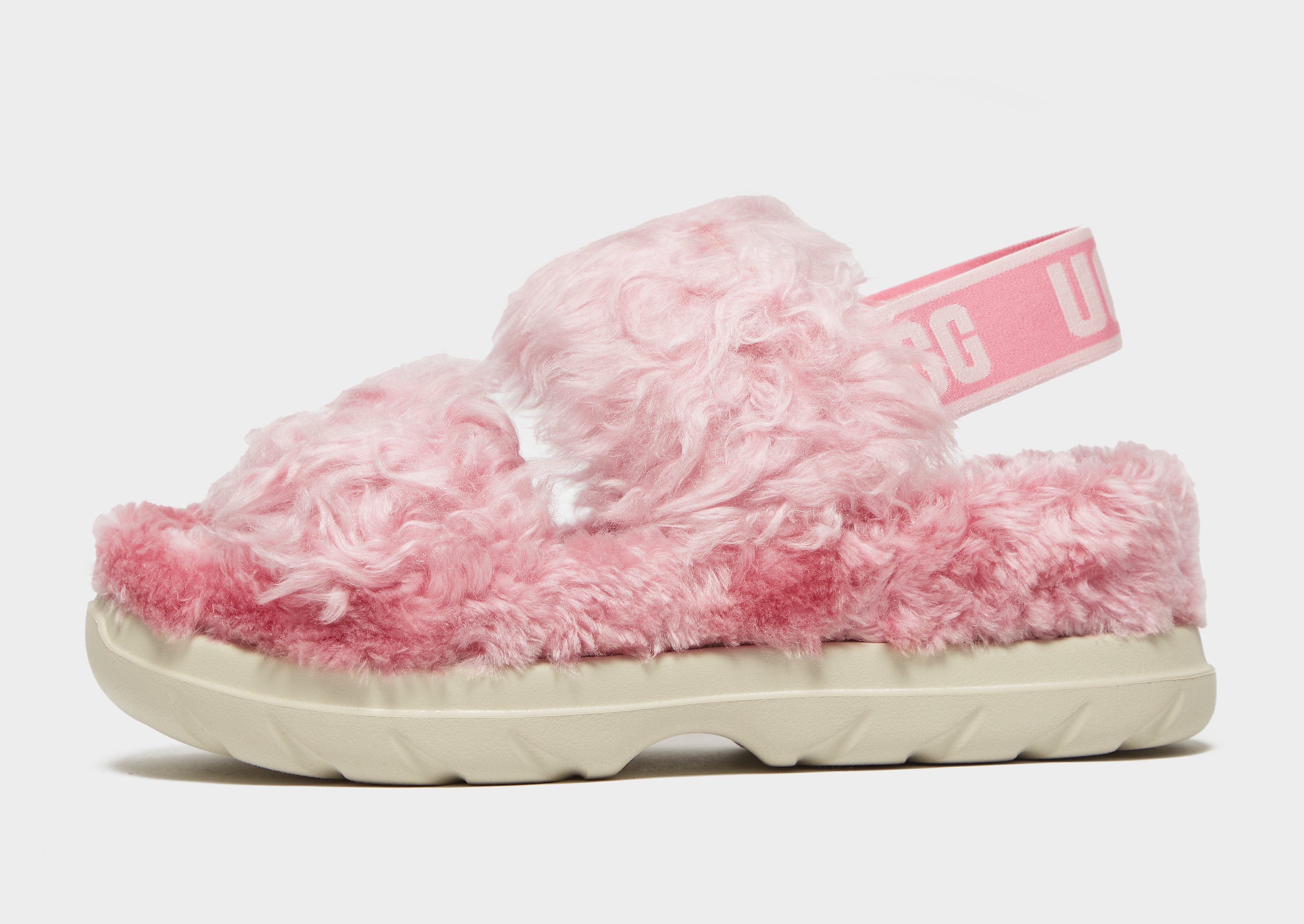 UGG Fluff Sugar Slides Women's - Pink, Pink
